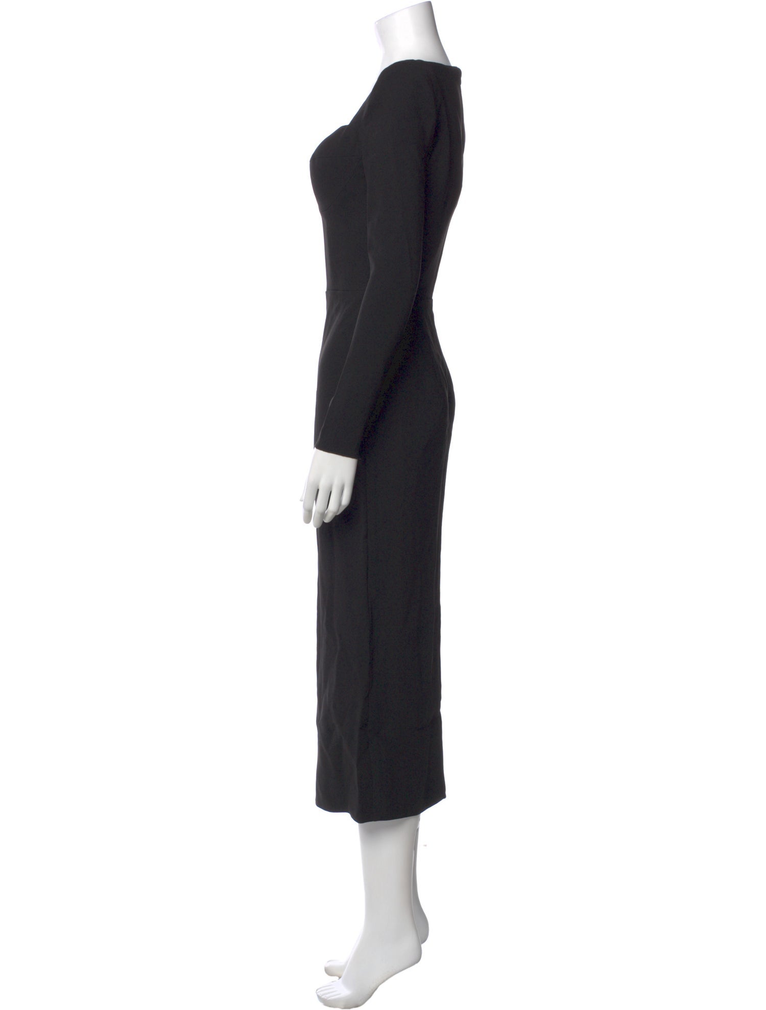 Alex Perry Square Neckline Long Dress
