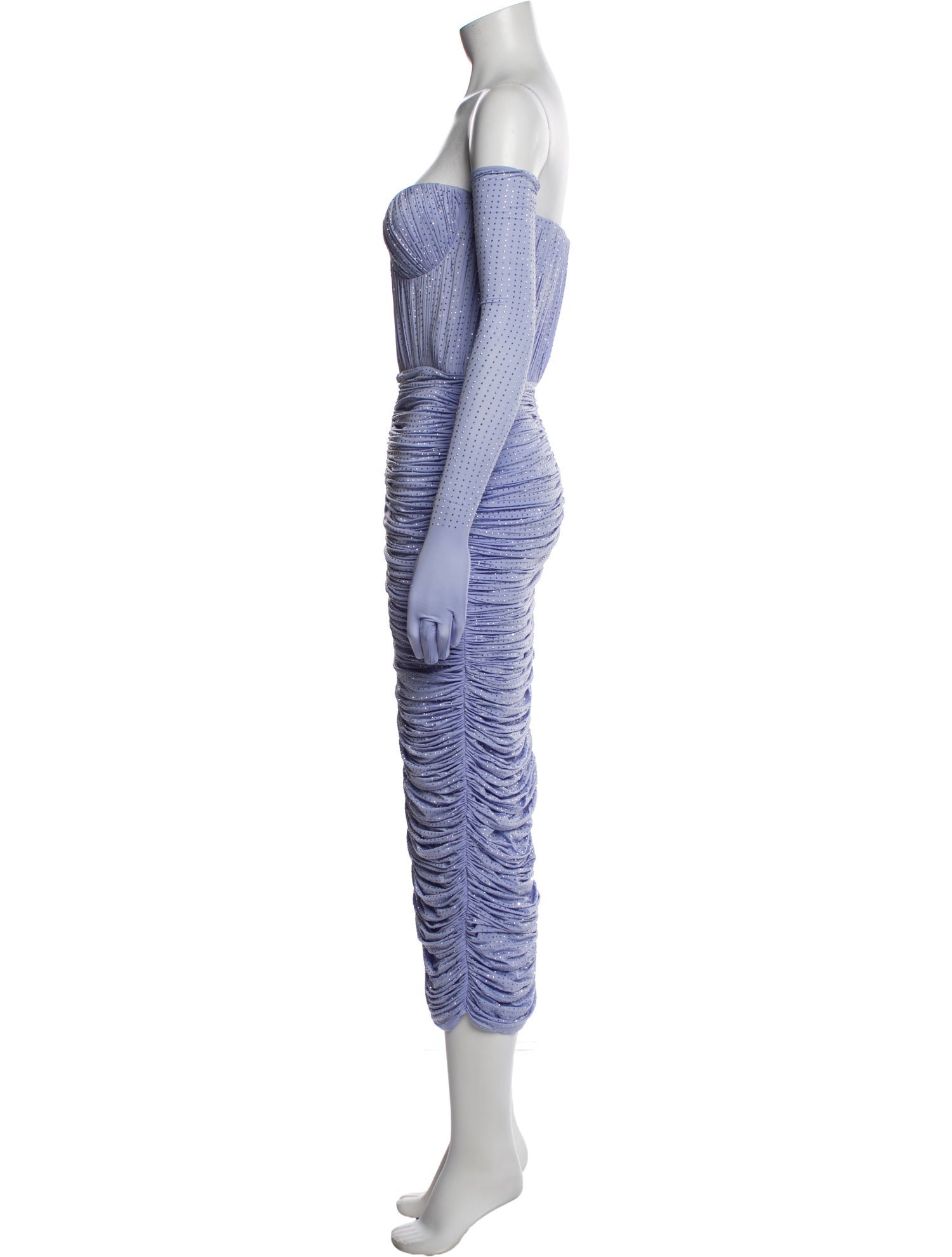 Alex Perry Strapless Long Dress