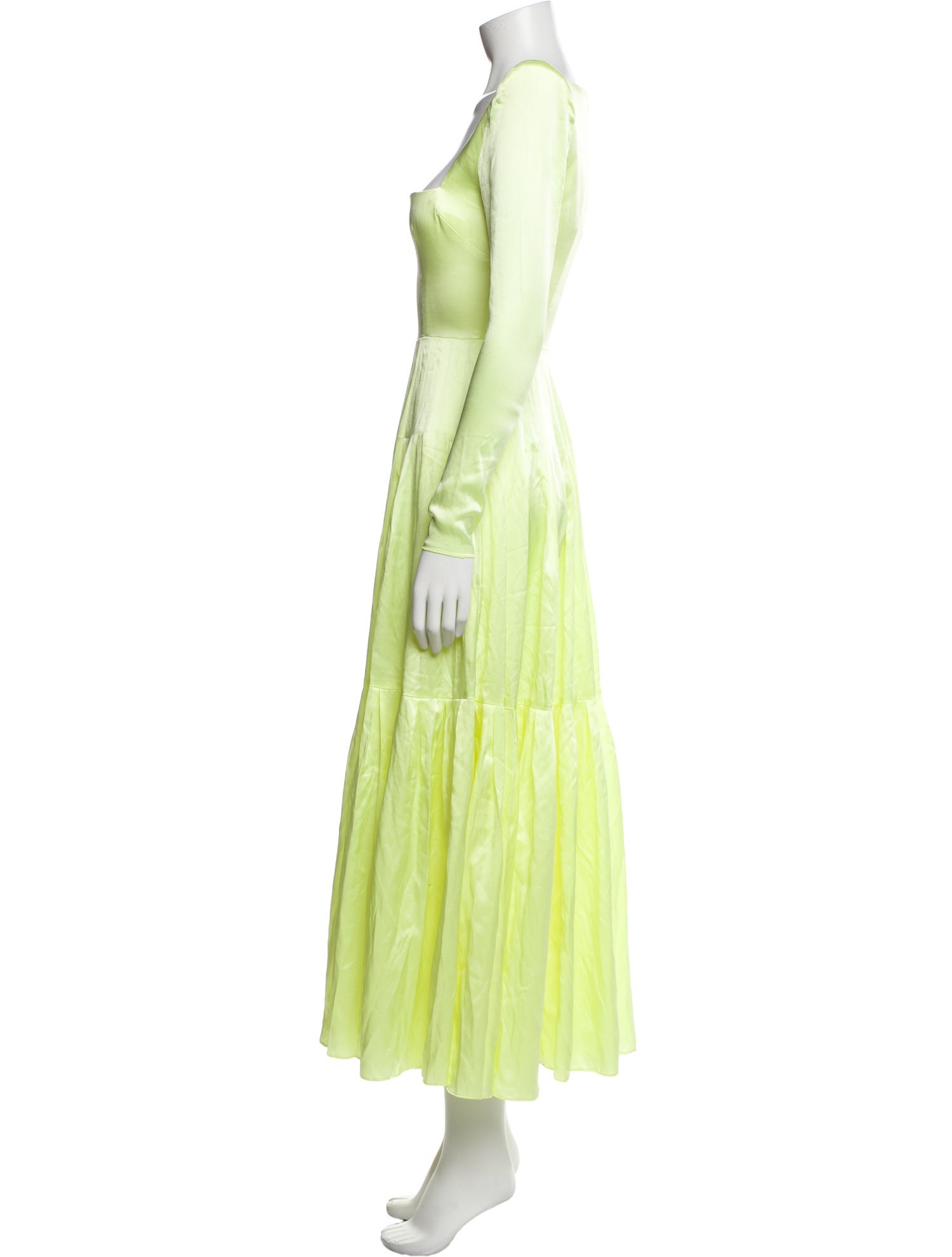 Alex Perry Square Neckline Long Dress