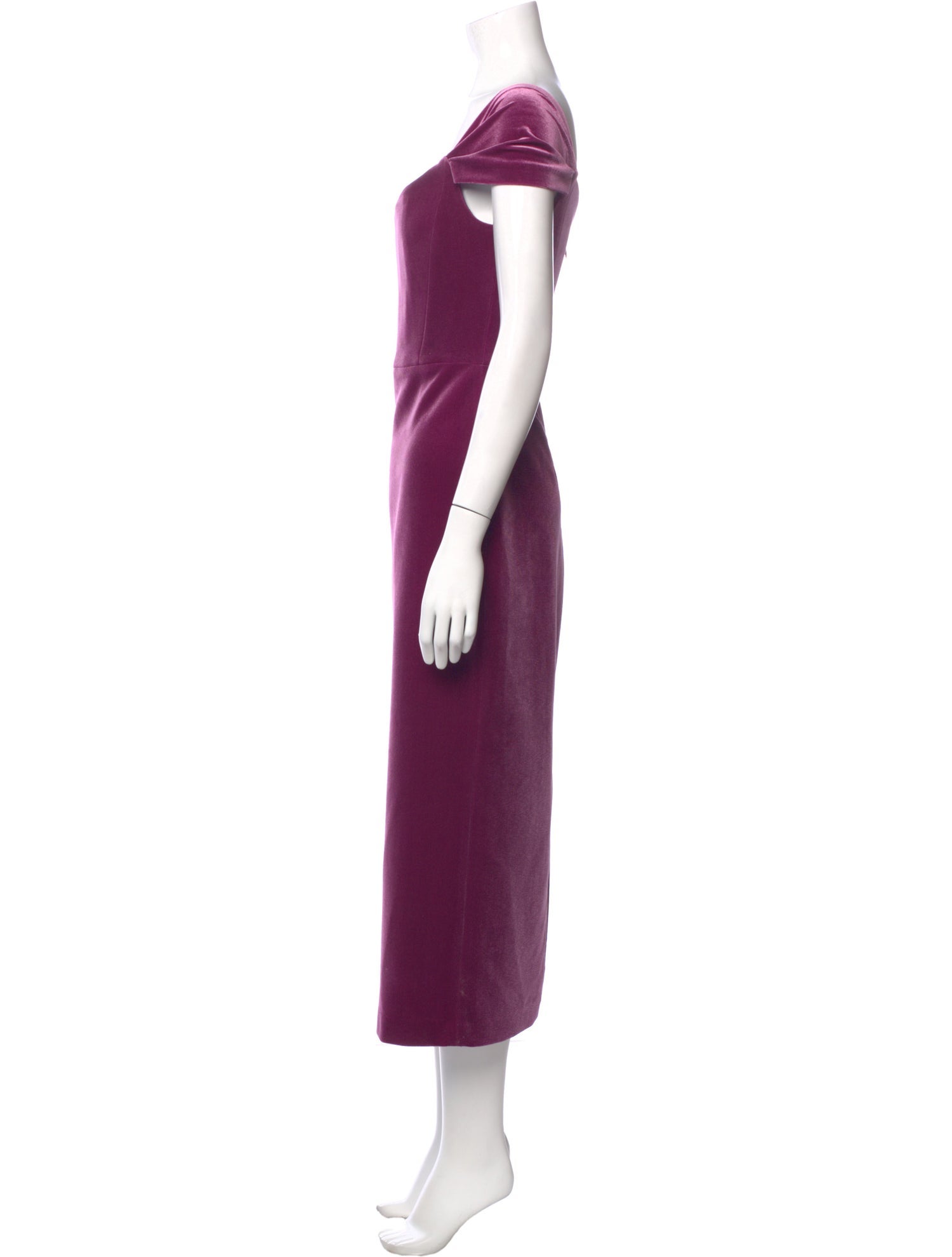 Alex Perry Square Neckline Long Dress