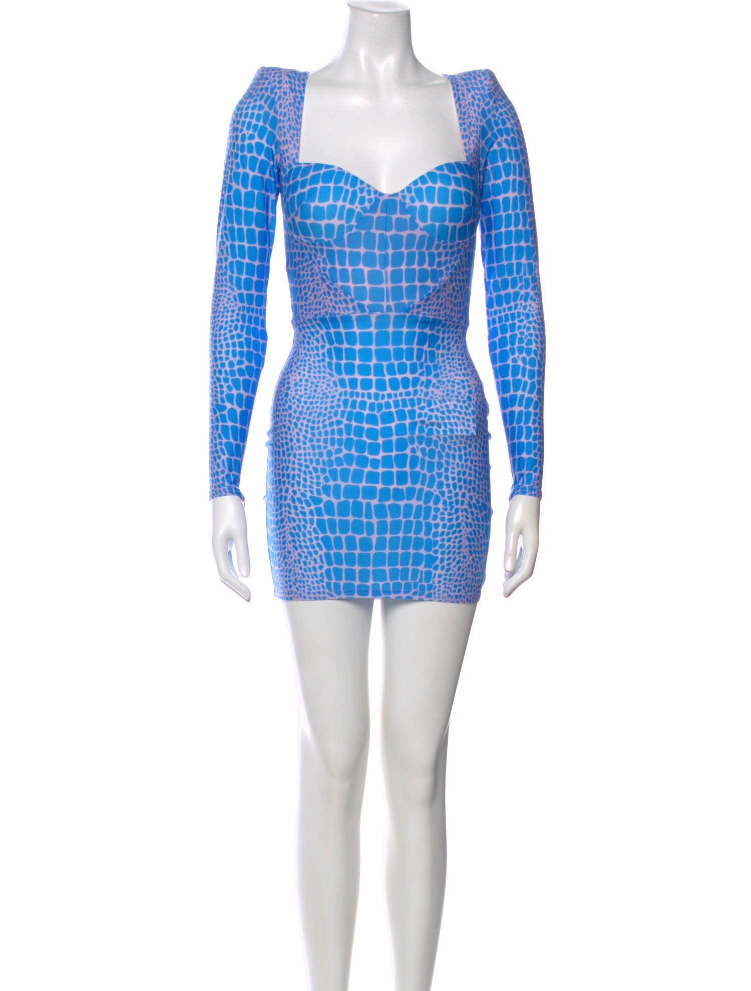 Alex Perry Animal Print Mini Dress