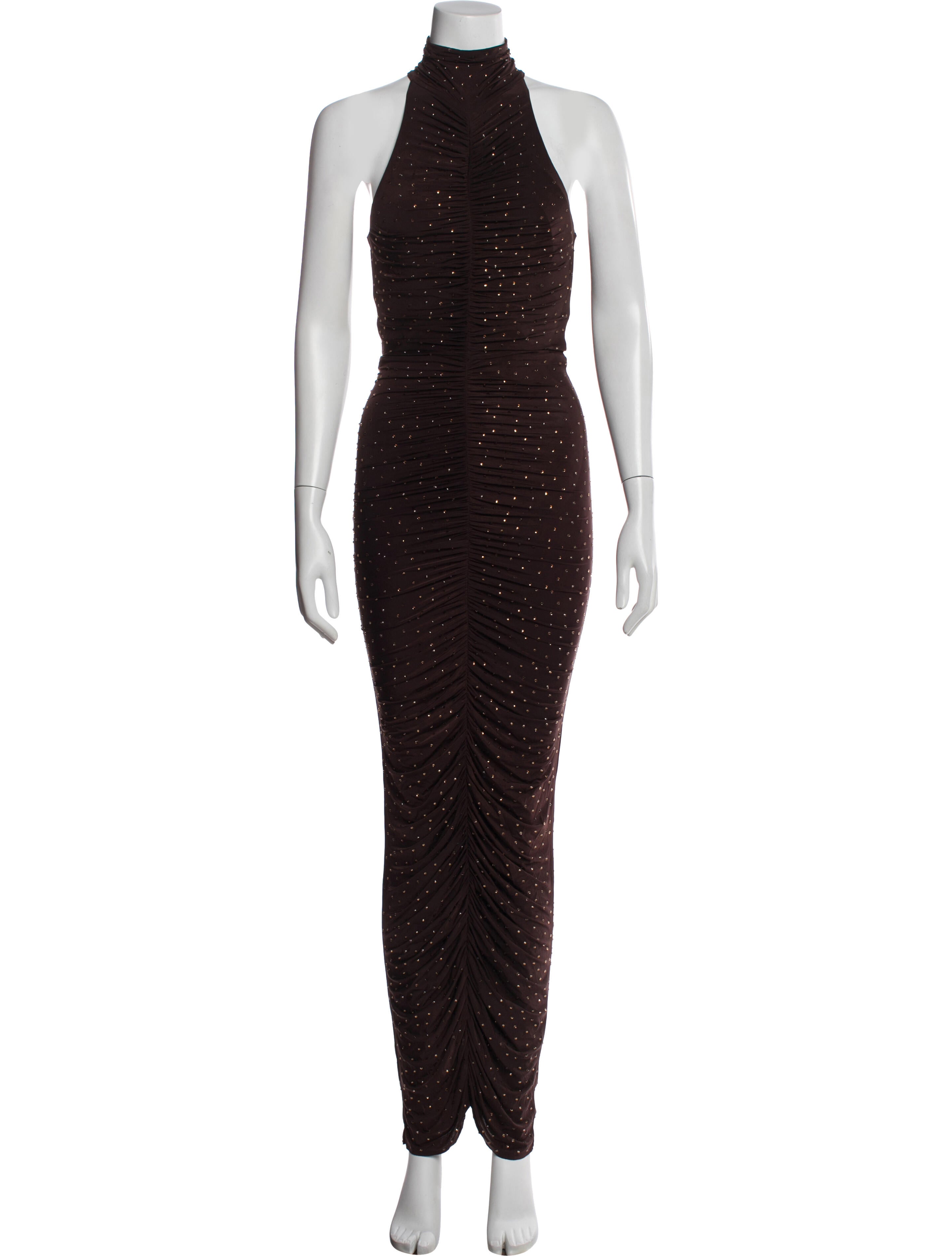 Alex Perry Turtleneck Long Dress