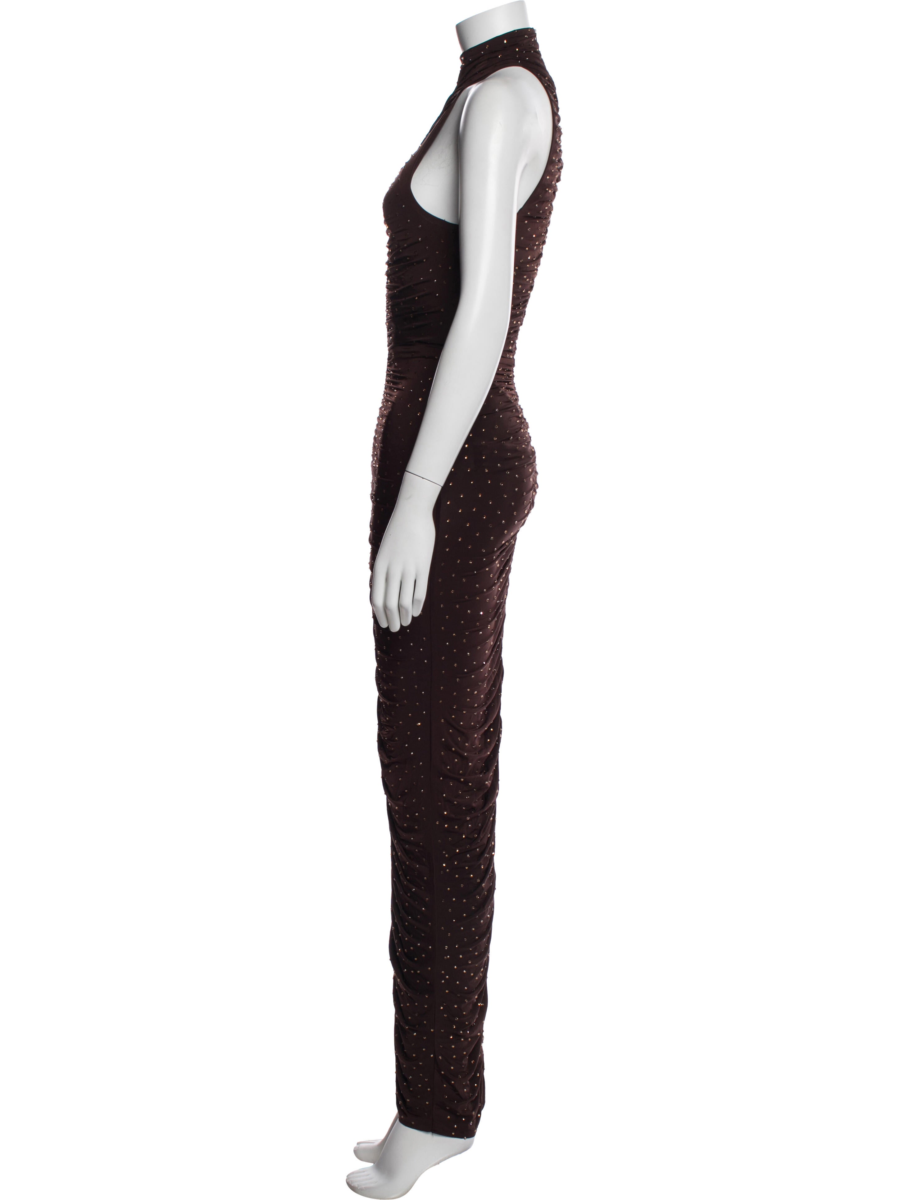 Alex Perry Turtleneck Long Dress