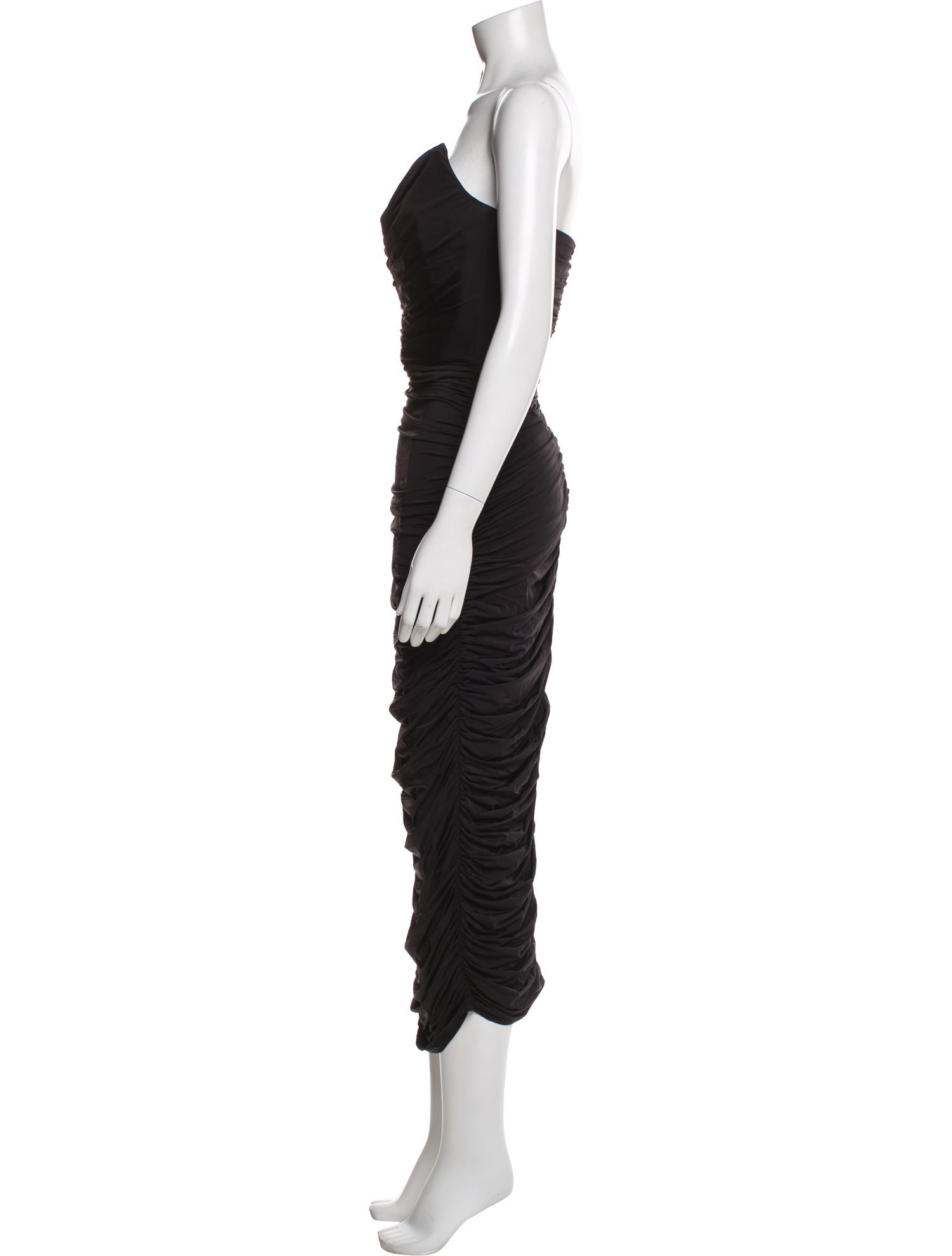 Alex Perry Strapless Long Dress