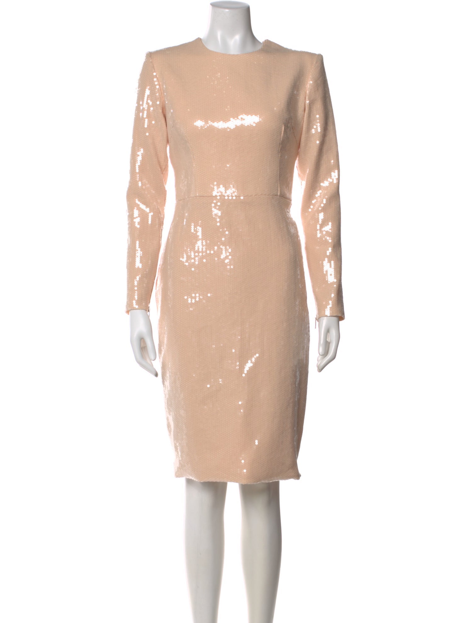 Alex Perry Crew Neck Knee-Length Dress