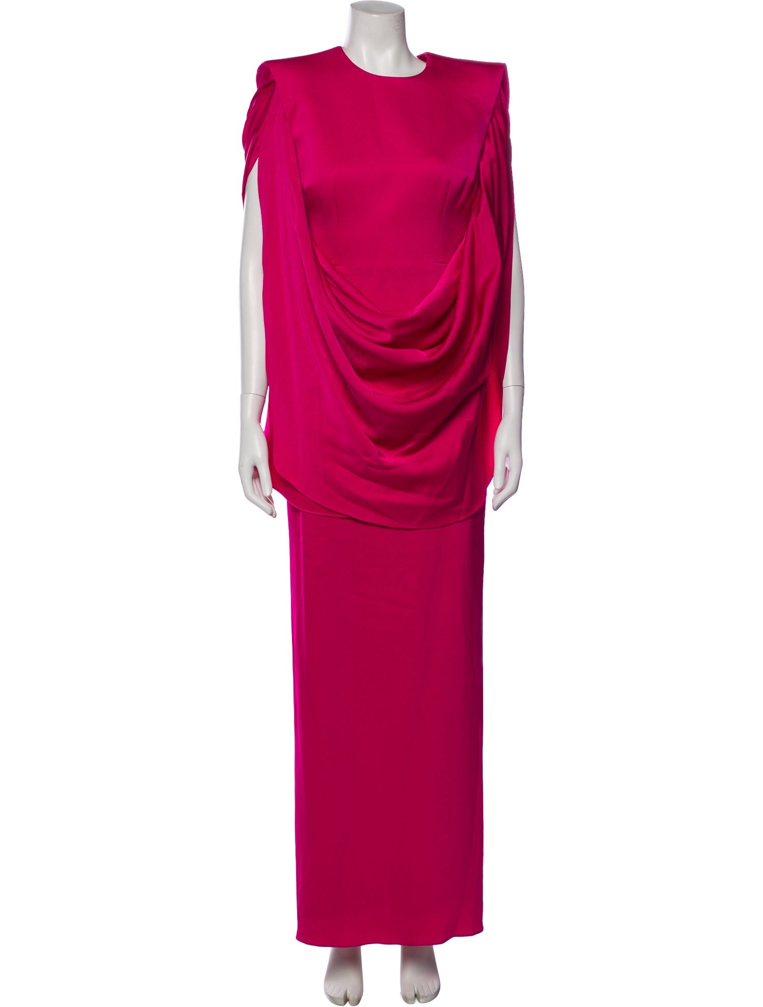 Alex Perry Crew Neck Long Dress