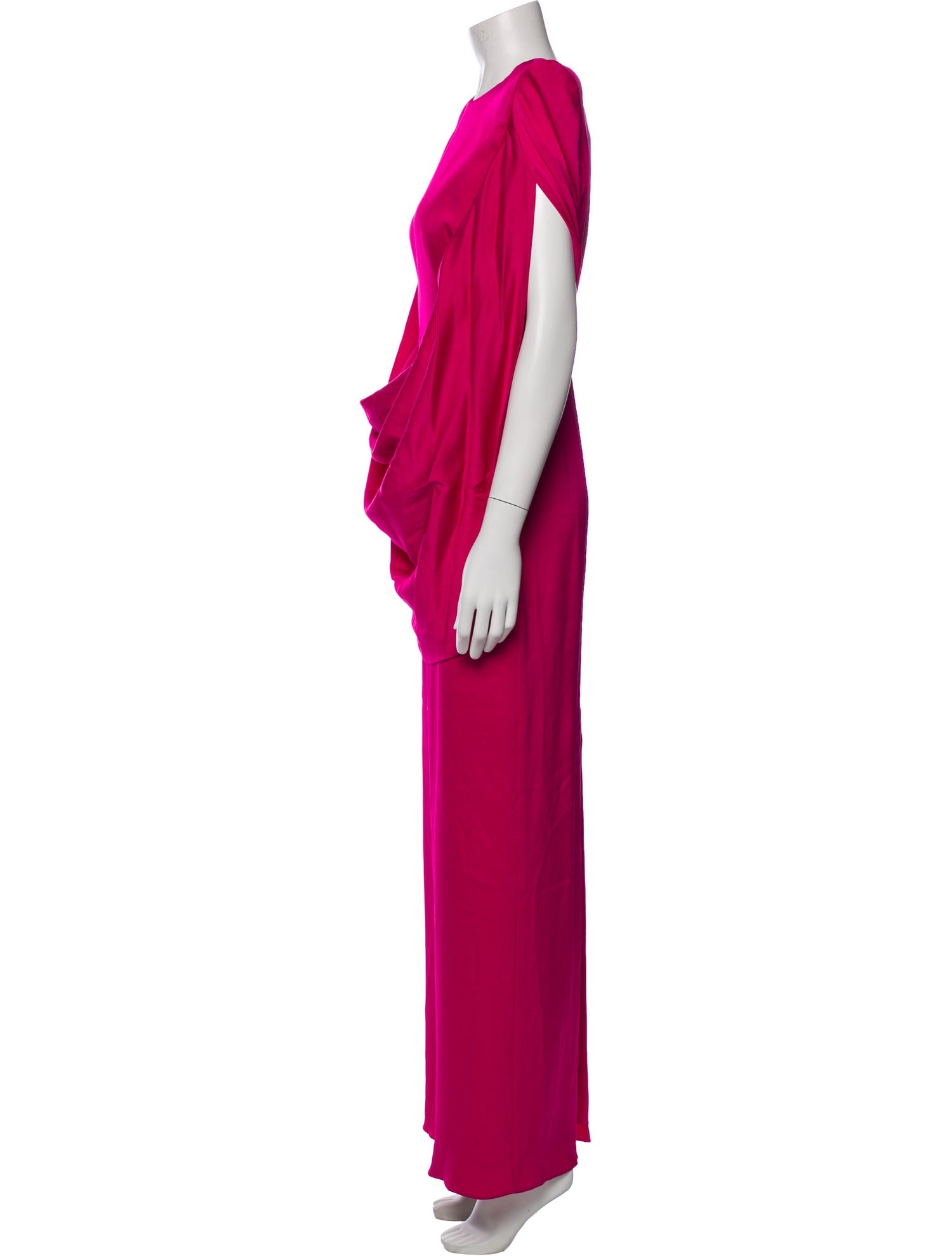 Alex Perry Crew Neck Long Dress