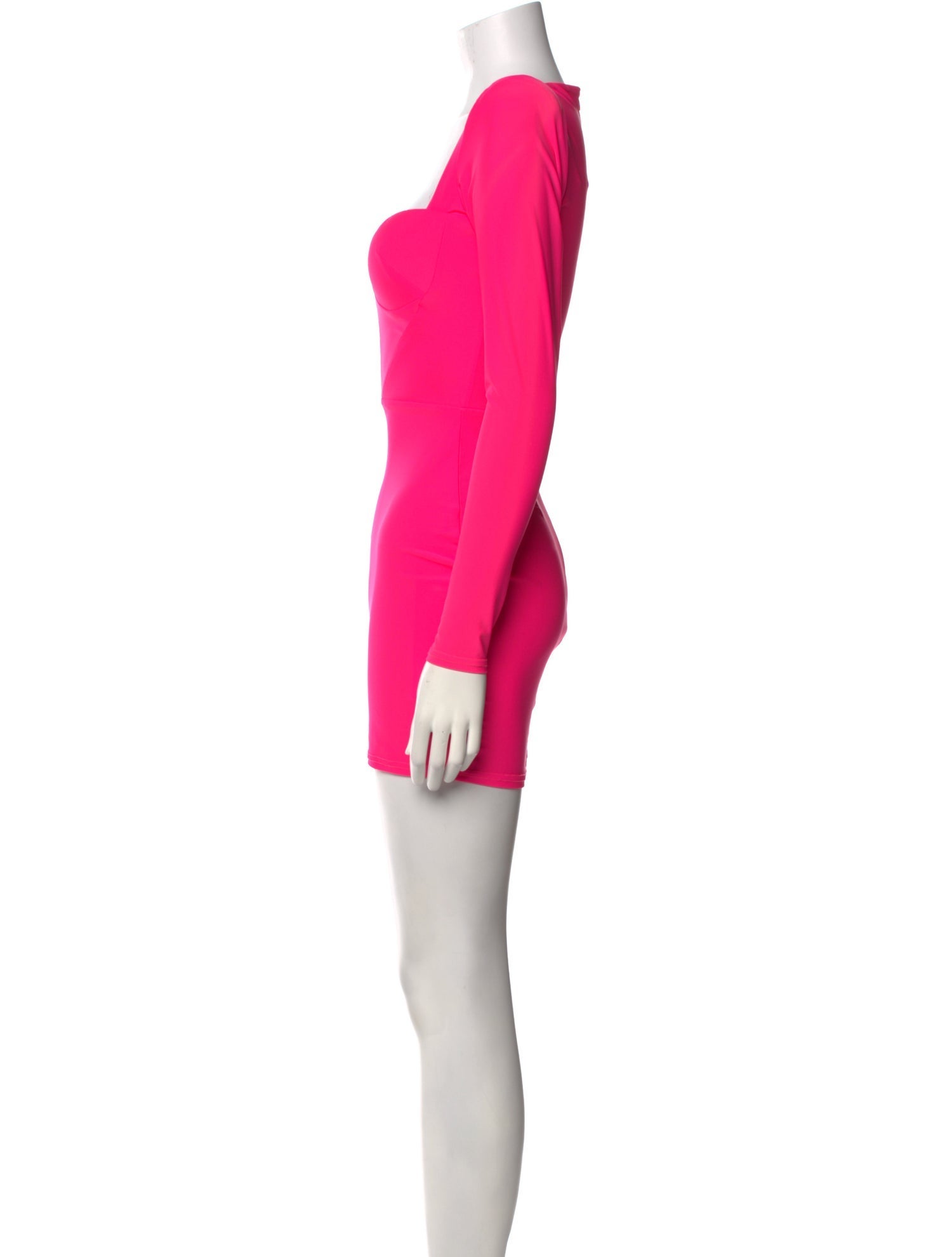 Alex Perry Square Neckline Mini Dress