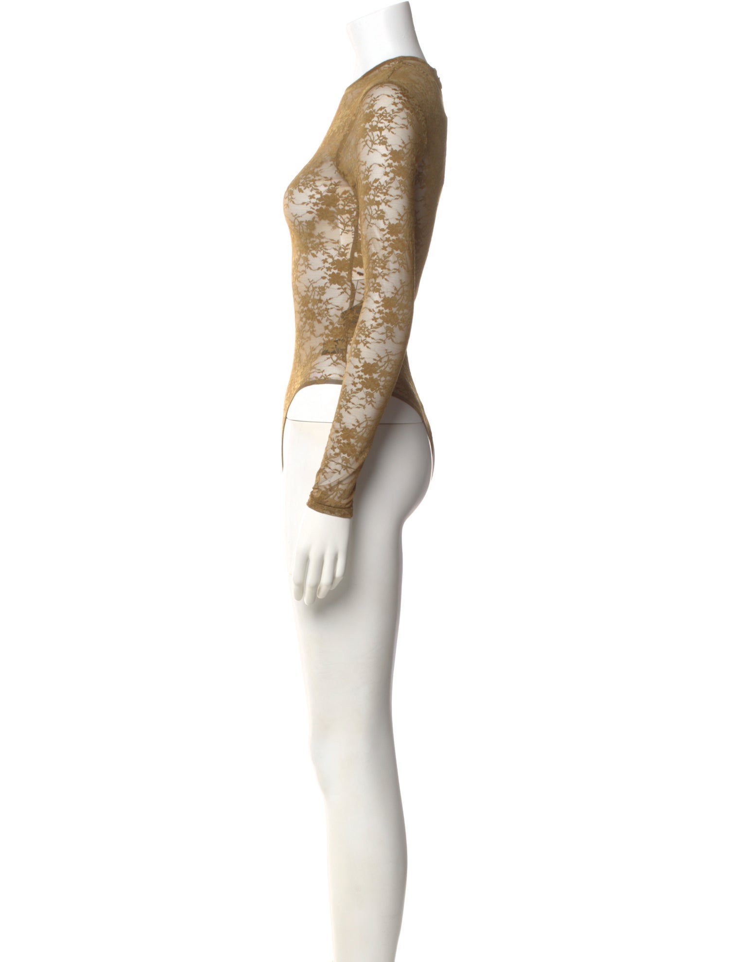 Alex Perry Floral Print Crew Neck Bodysuit w/ Tags