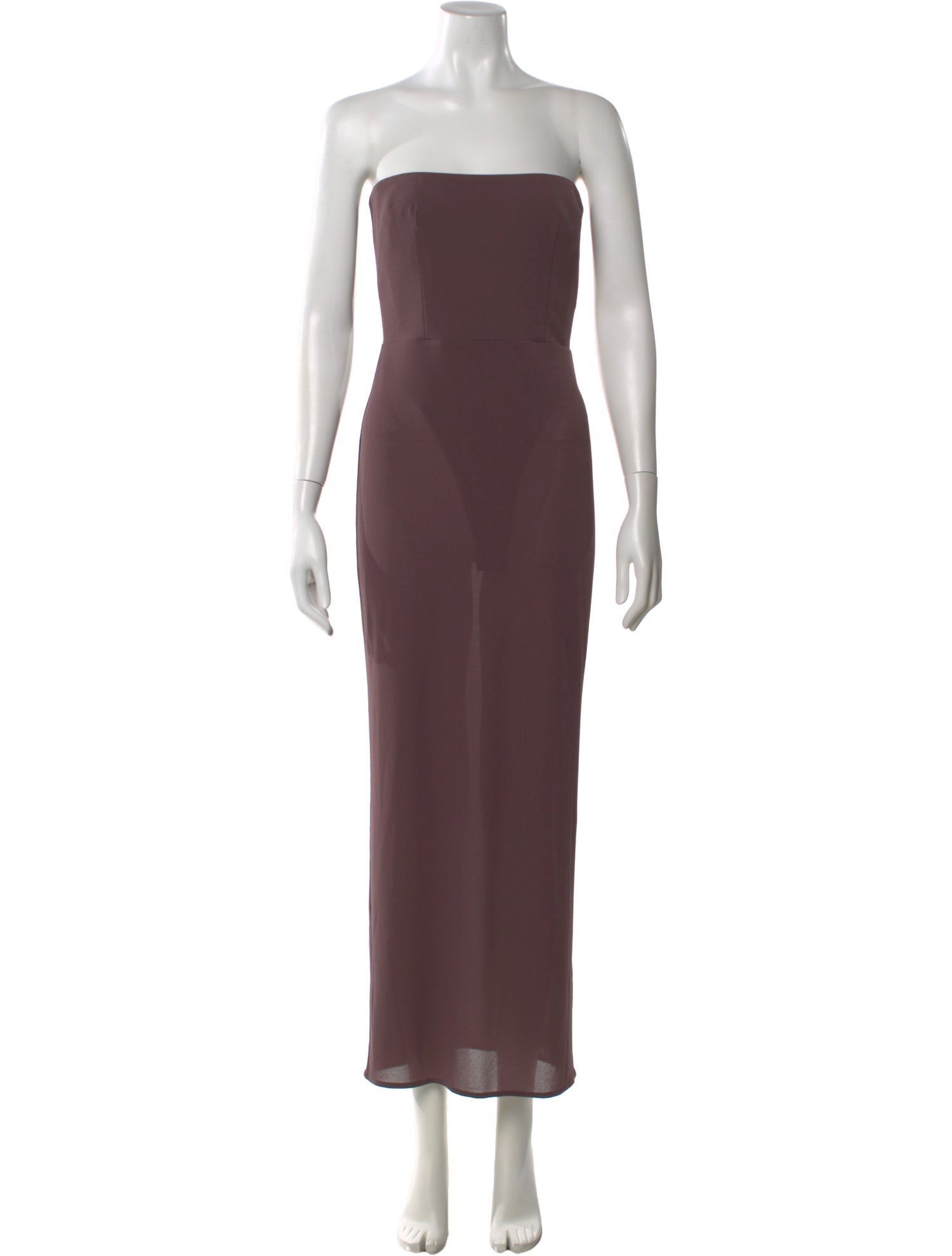 Alex Perry Strapless Midi Length Dress w/ Tags