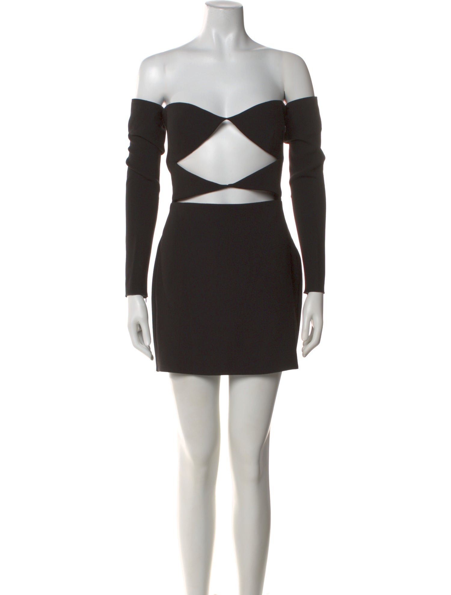 Alex Perry Off-The-Shoulder Mini Dress