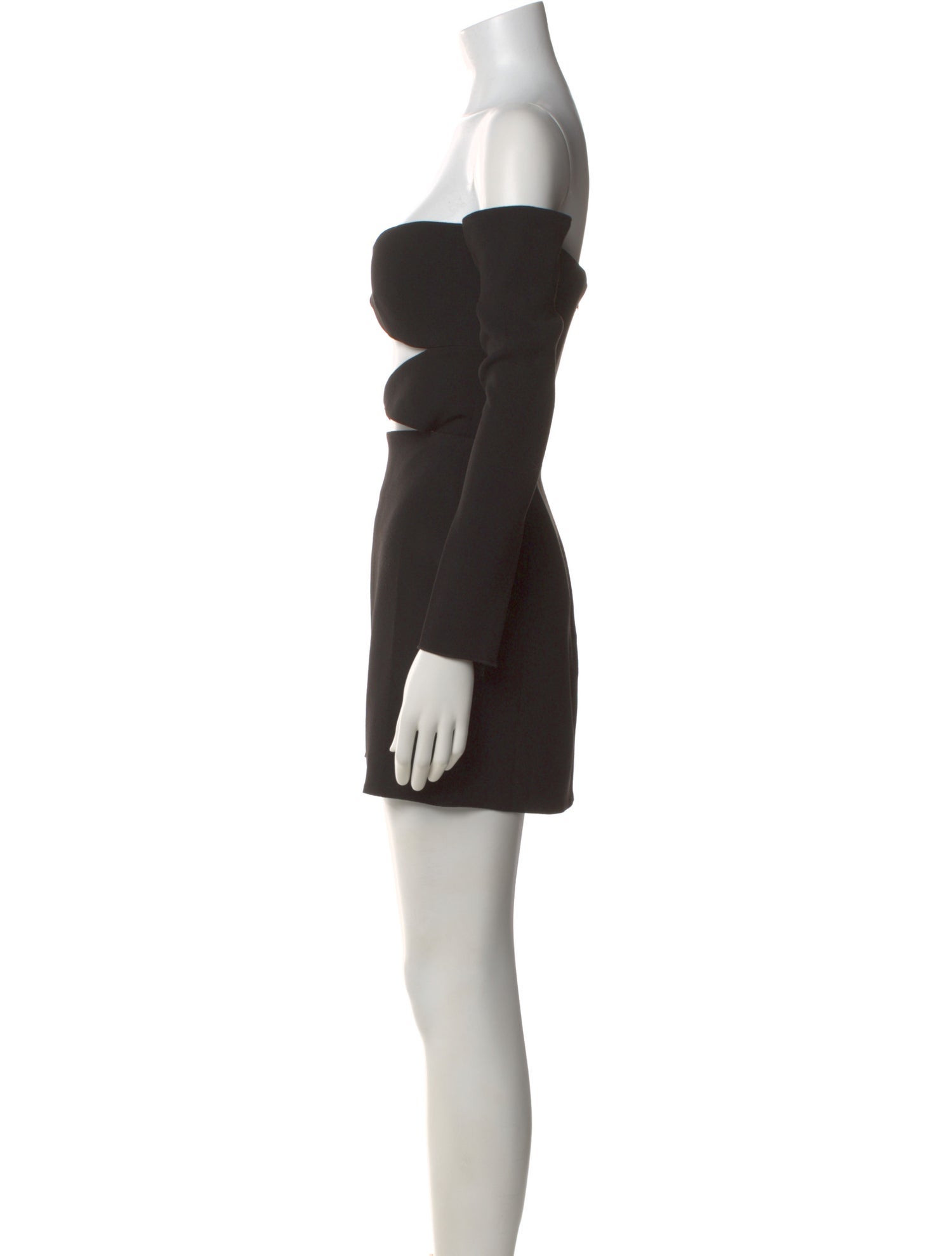 Alex Perry Off-The-Shoulder Mini Dress