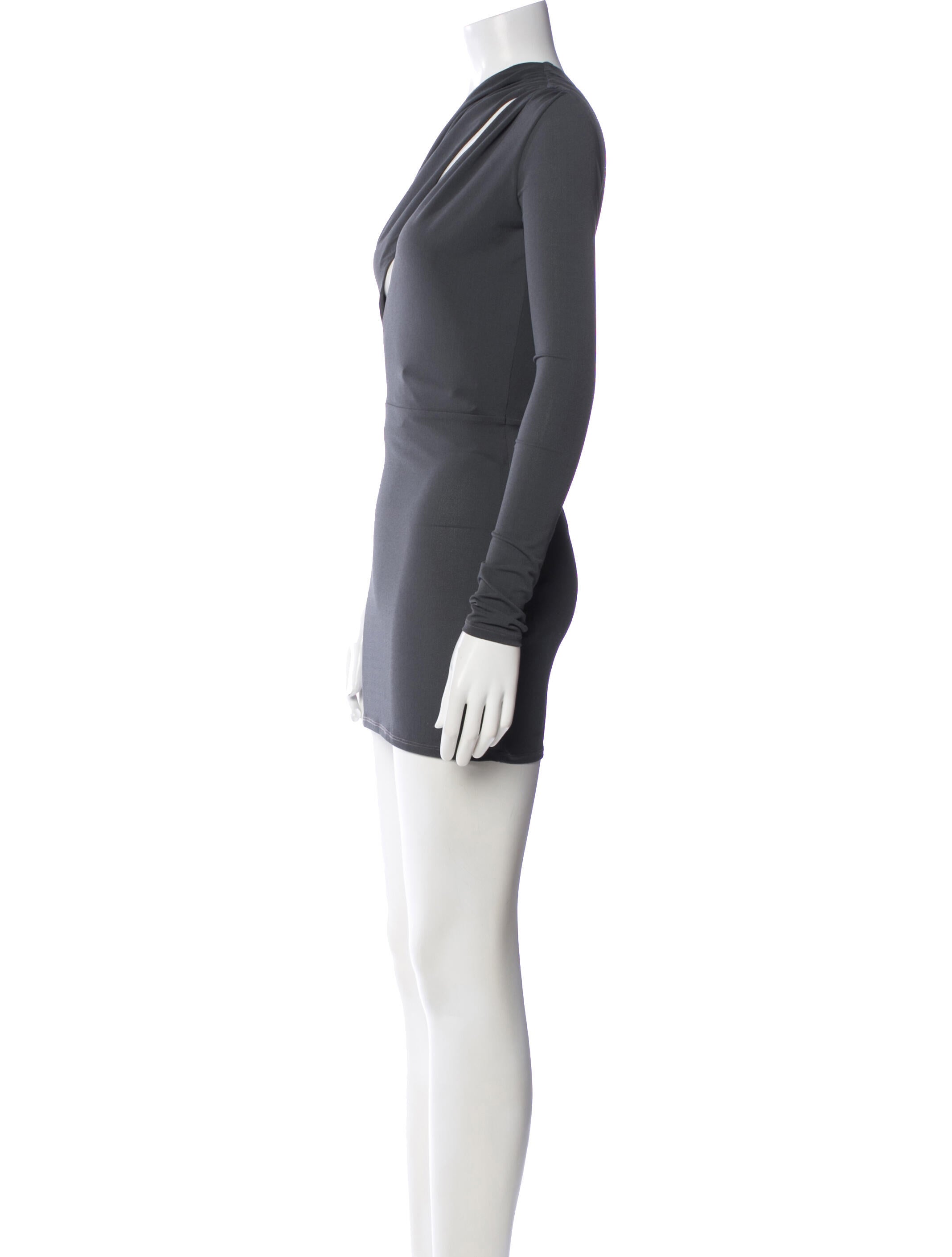 Alex Perry One-Shoulder Mini Dress