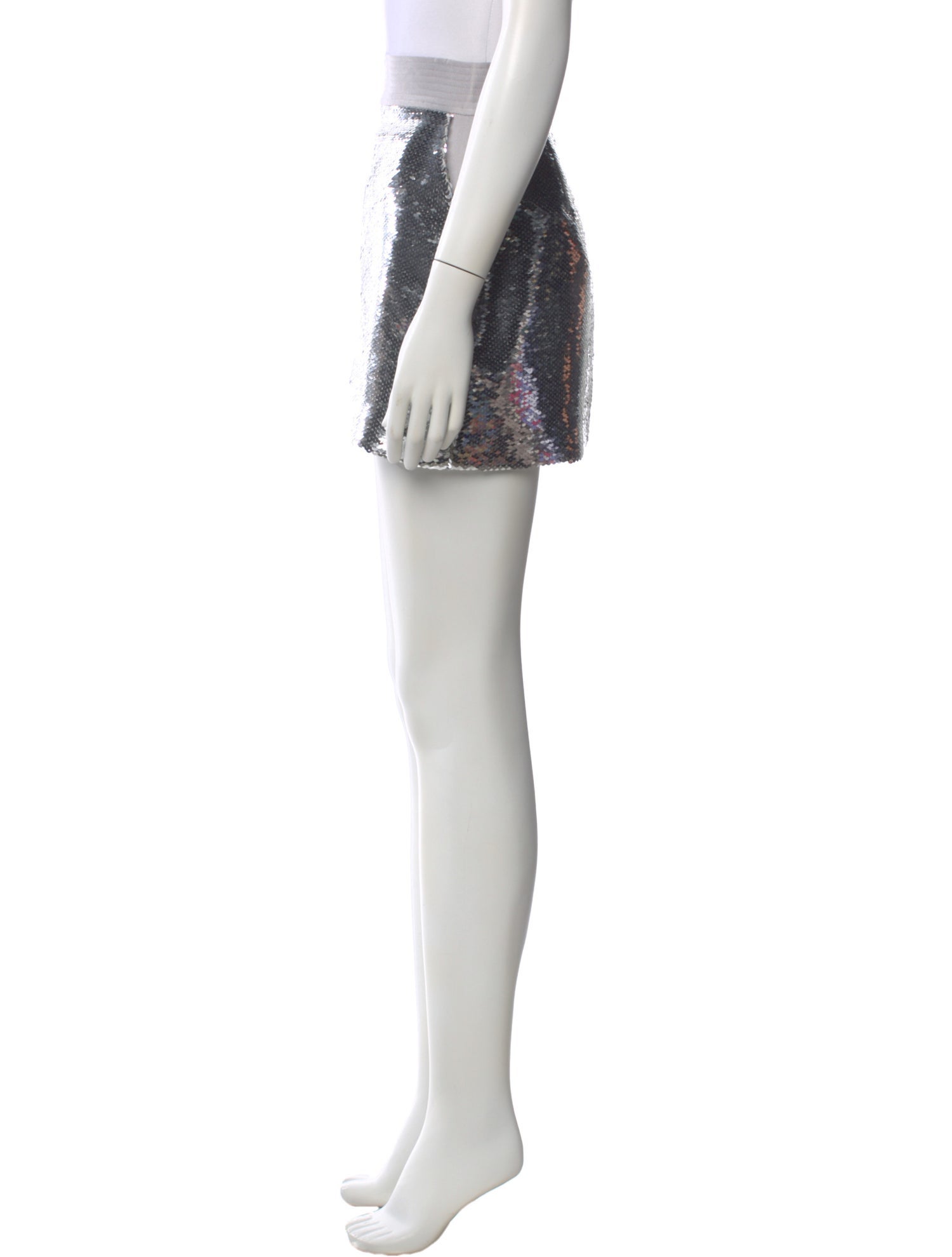 Alex Perry Sequin Embellishments Mini Skirt