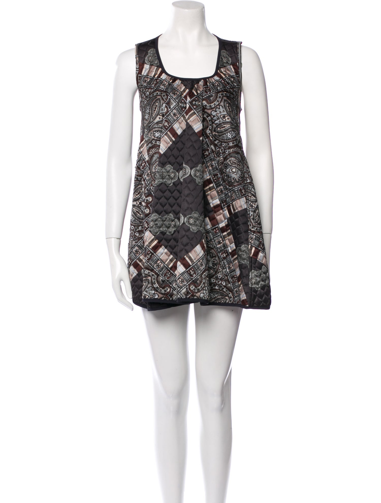 Zucca Printed Mini Dress w/ Tags