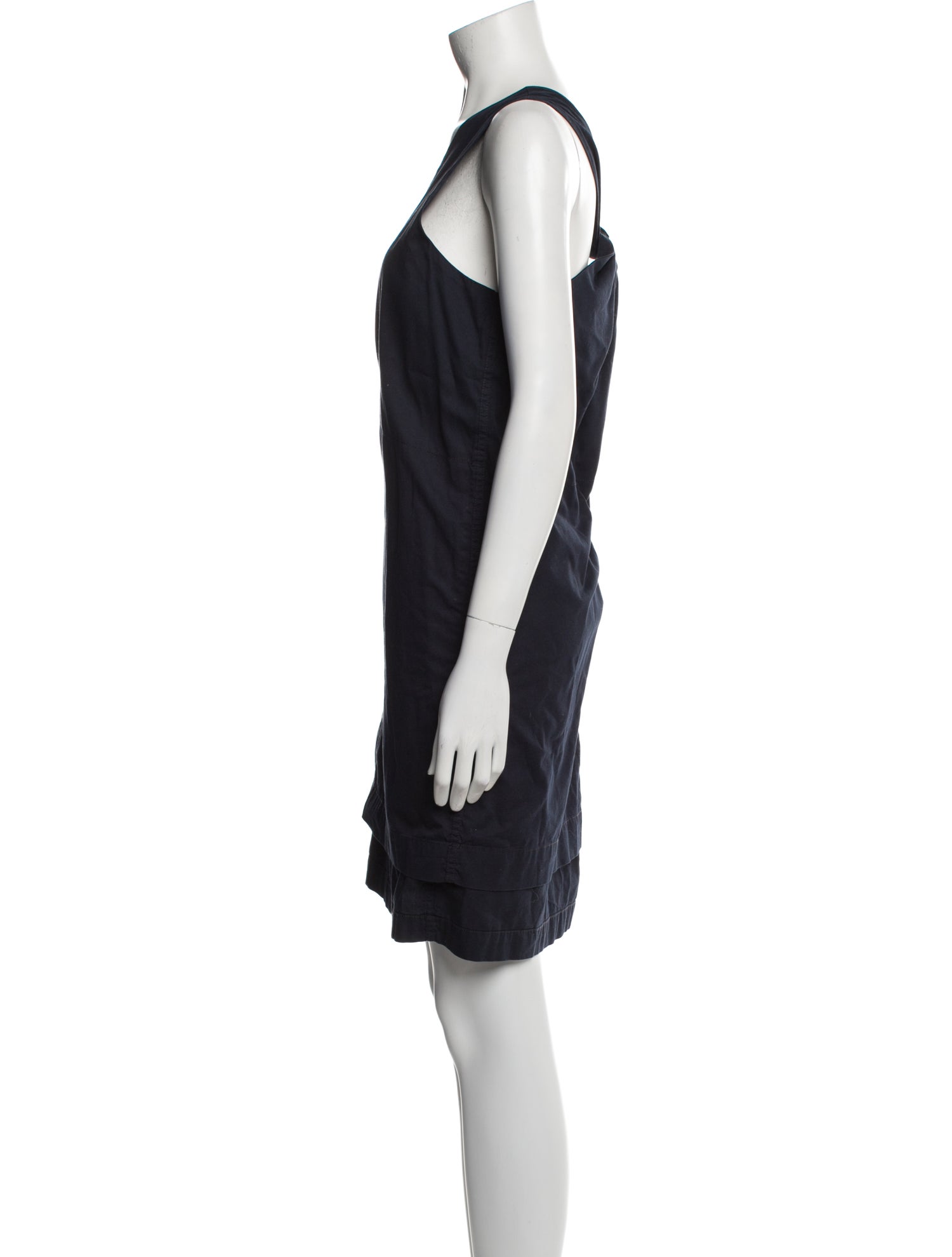 Zucca V-Neck Knee-Length Dress