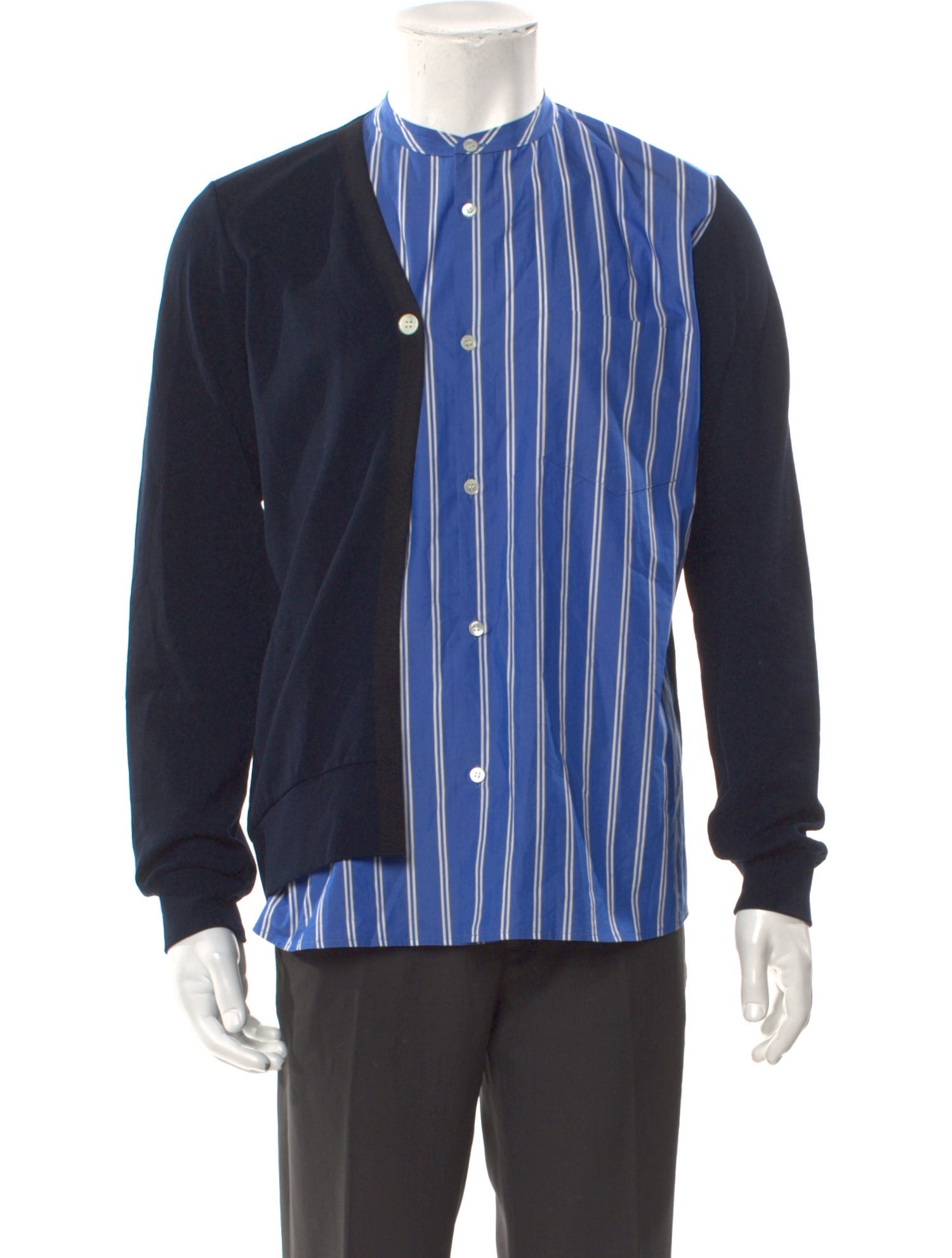 Zucca Striped Long Sleeve Shirt