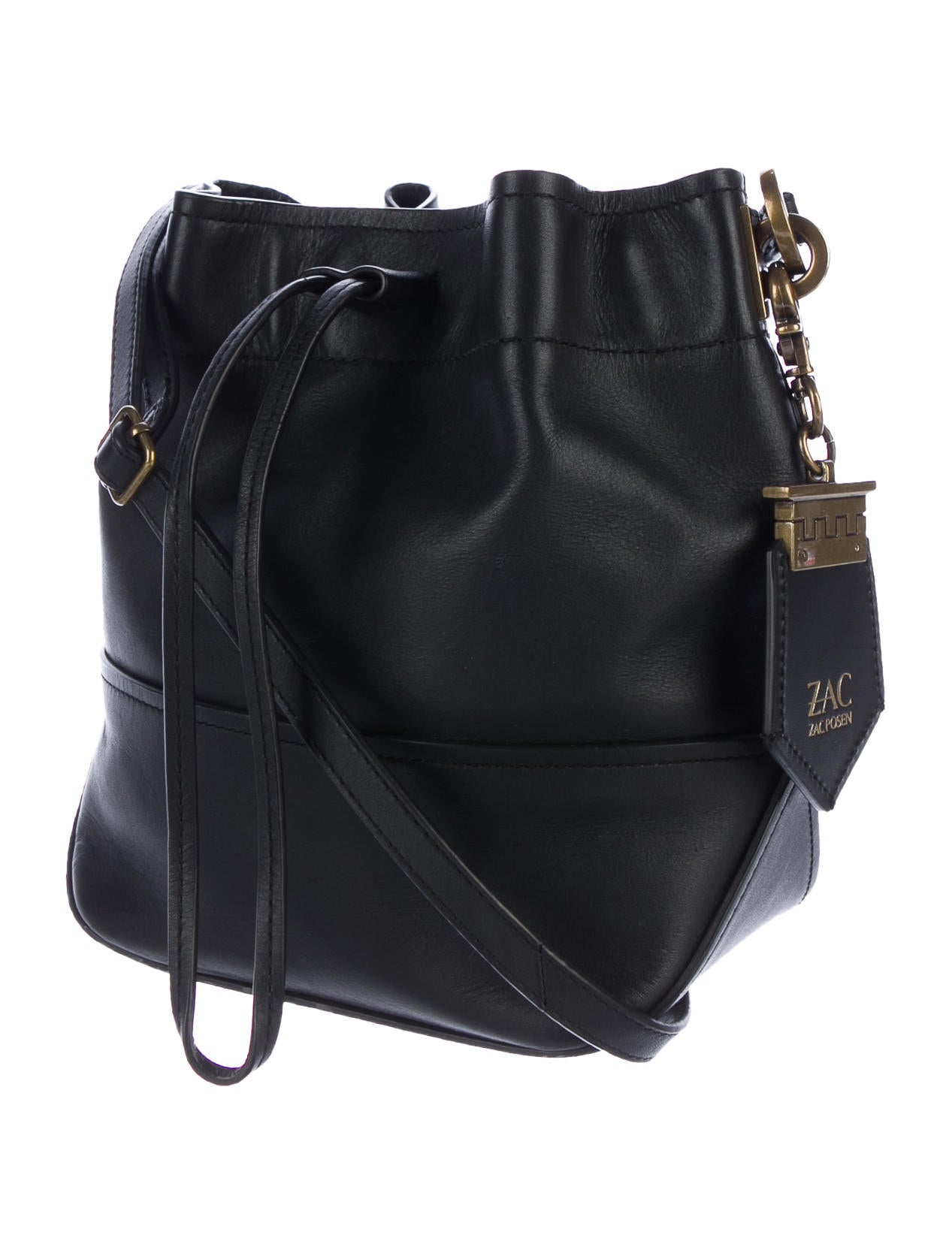 ZAC Zac Posen Leather Bucket Bag Handbags WZV21437 The RealReal