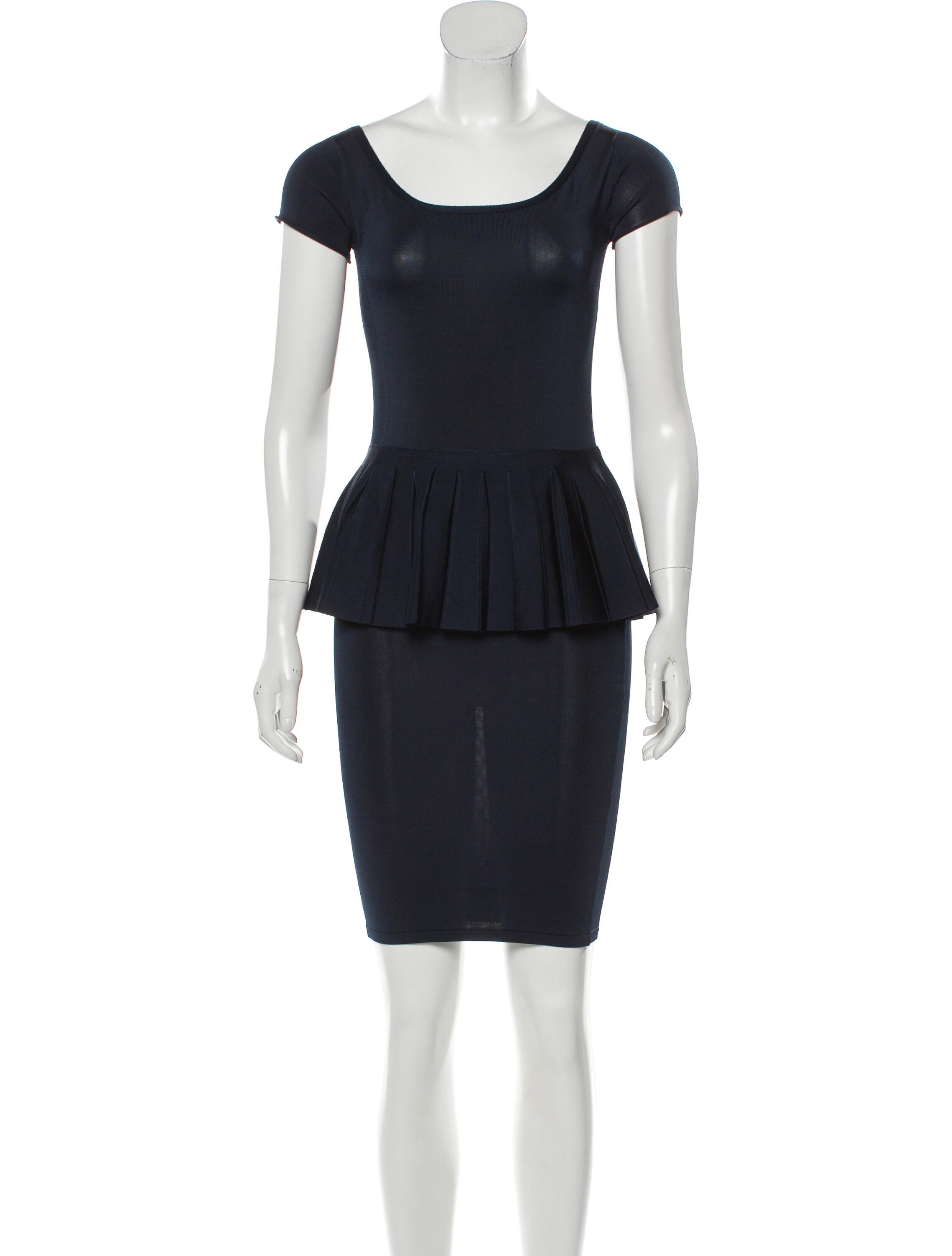 ZAC Zac Posen Scoop Neck Mini Dress