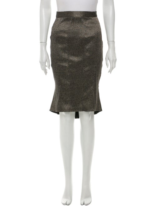 ZAC Zac Posen Knee-Length Skirt Grey