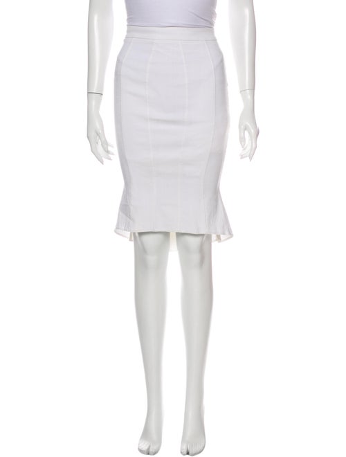 ZAC Zac Posen Knee-Length Skirt White