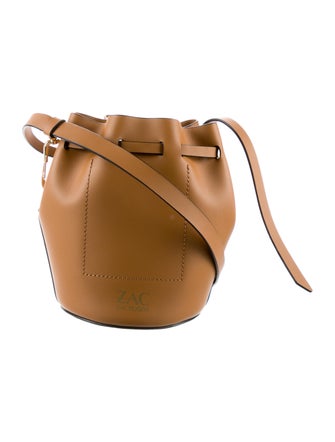ZAC Zac Posen Leather Bucket Bag
