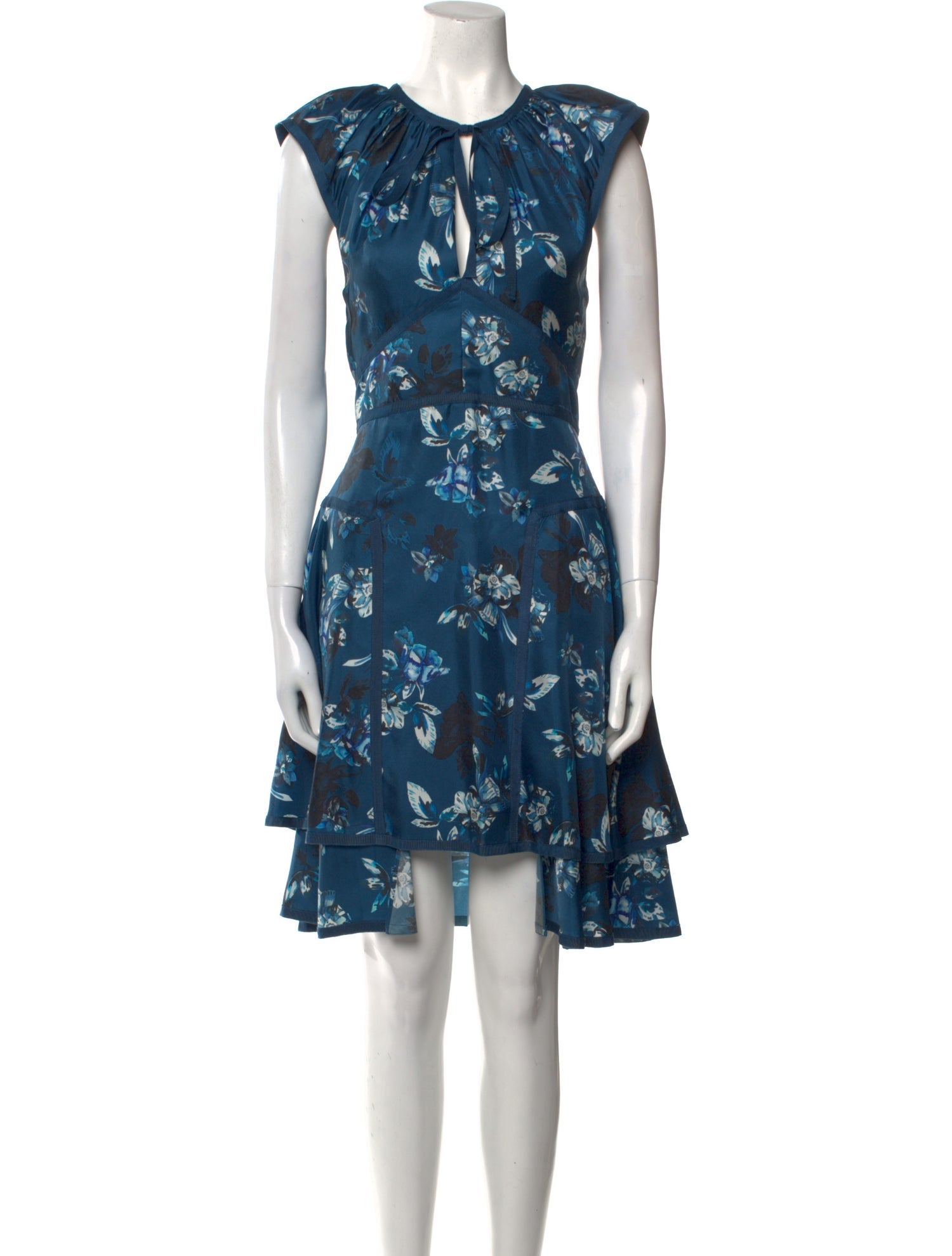 ZAC Zac Posen Silk Knee-Length Dress