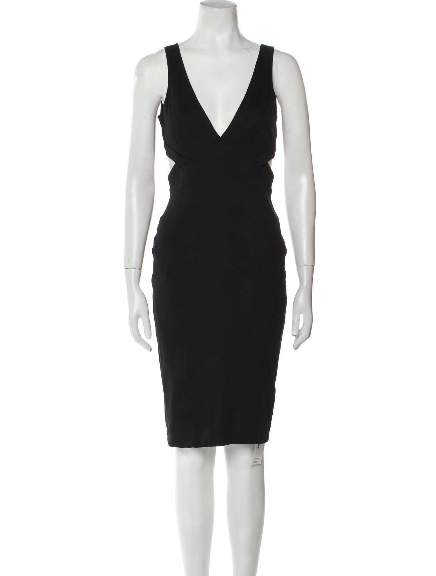 ZAC Zac Posen V-Neck Knee-Length Dress