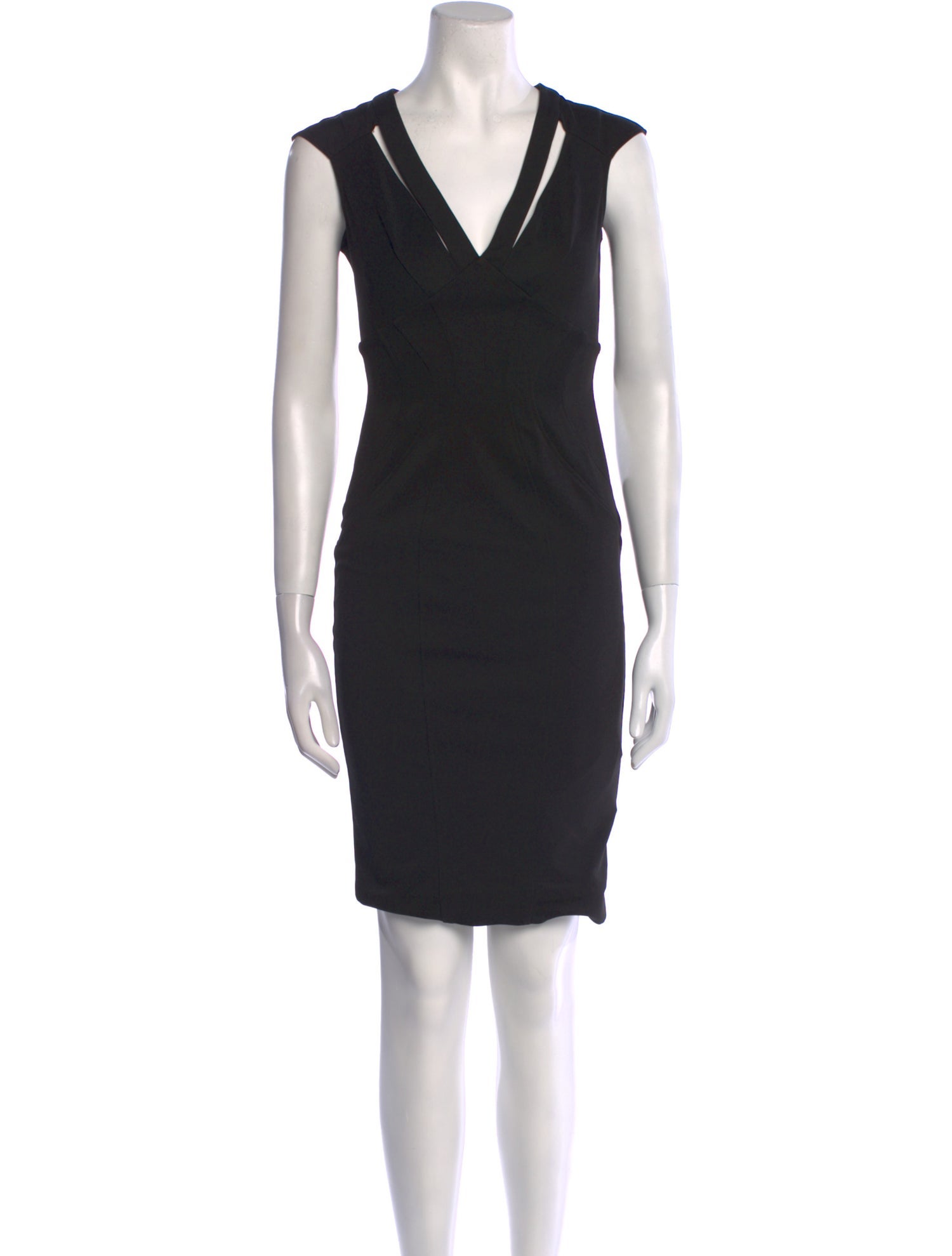 ZAC Zac Posen V-Neck Mini Dress