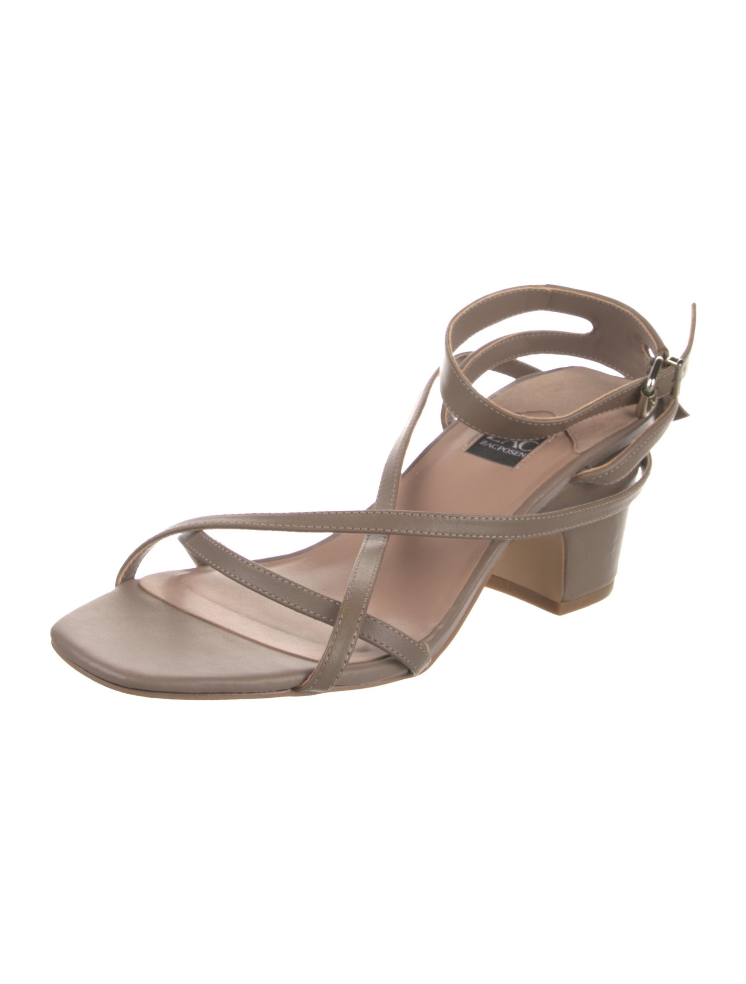 ZAC Zac Posen Leather Slingback Sandals
