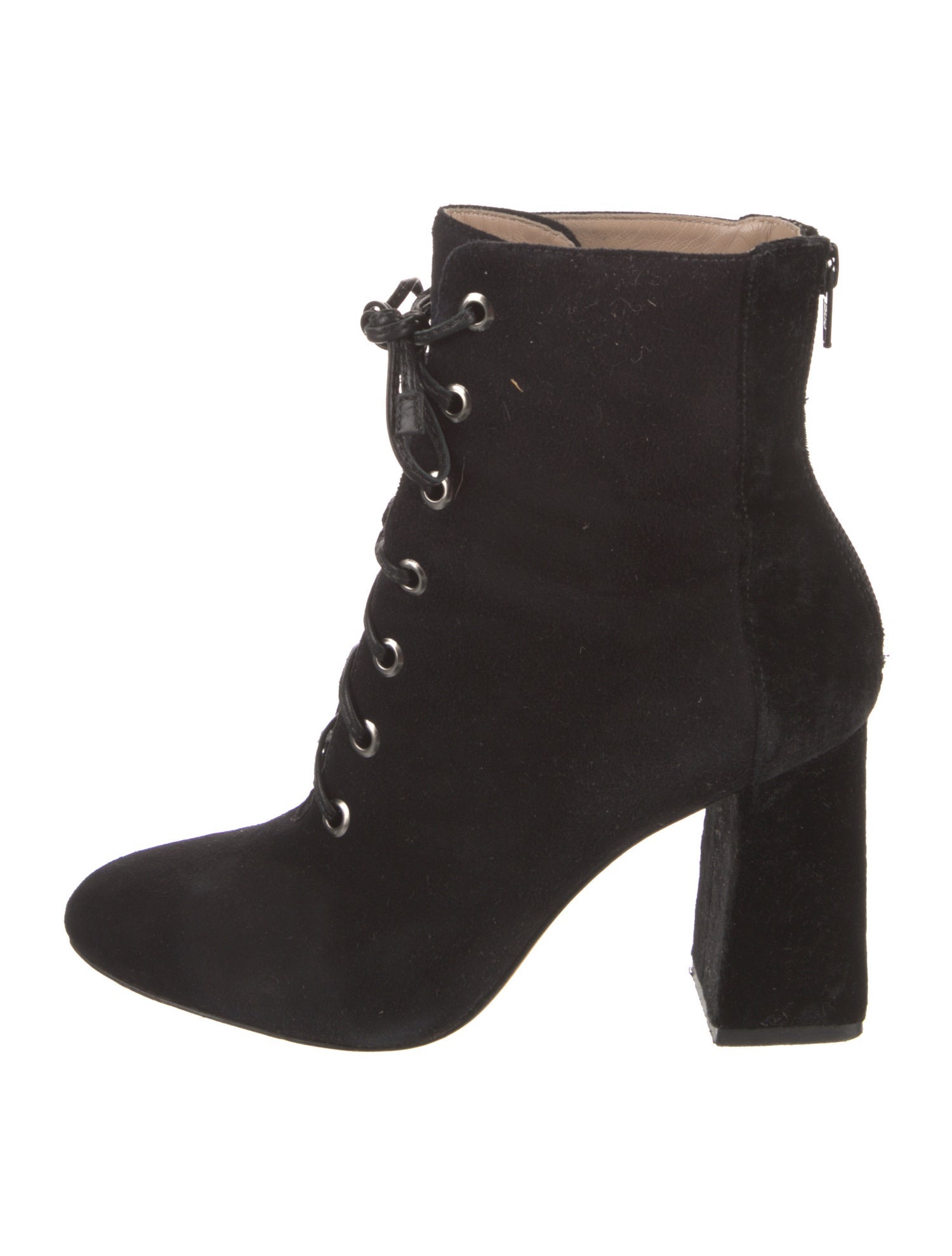 ZAC Zac Posen Suede Lace-Up Boots