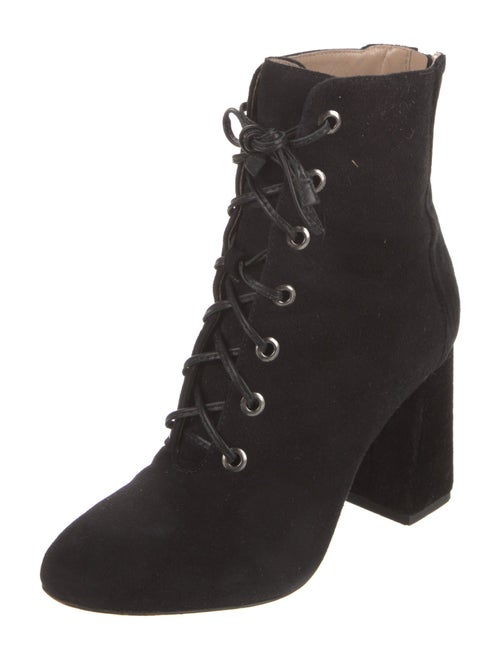 ZAC Zac Posen Suede Lace-Up Boots