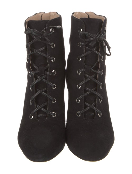 ZAC Zac Posen Suede Lace-Up Boots