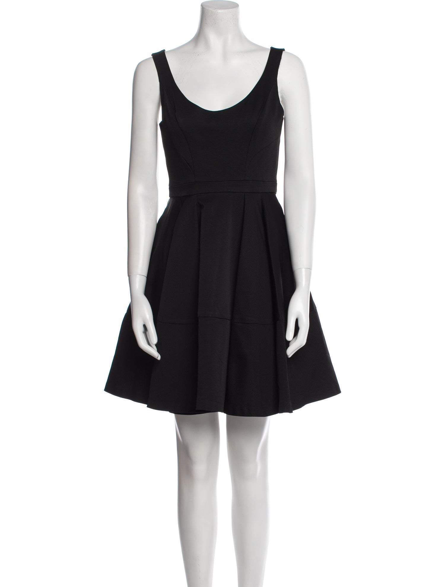 ZAC Zac Posen Scoop Neck Mini Dress