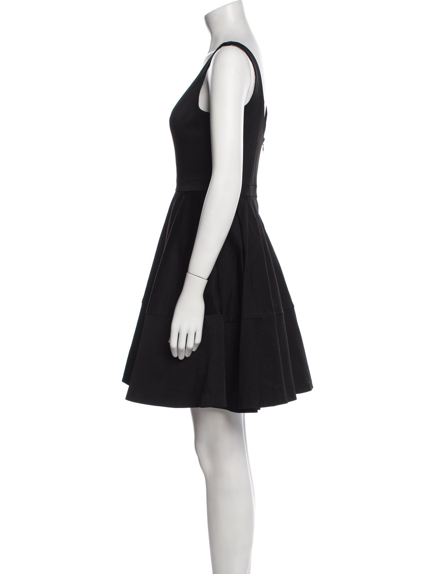 ZAC Zac Posen Scoop Neck Mini Dress