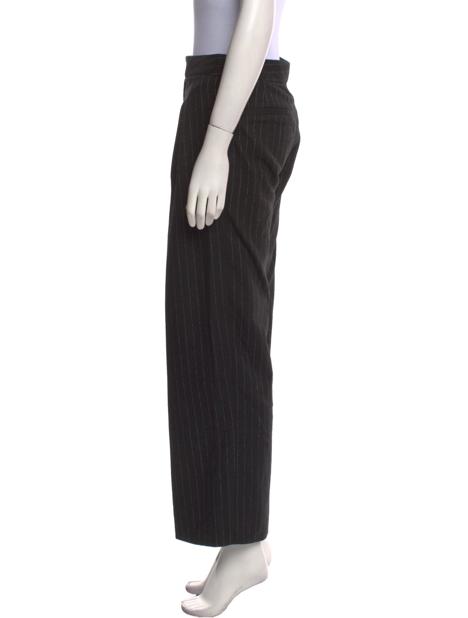 ZAC Zac Posen Striped Wide Leg Pants