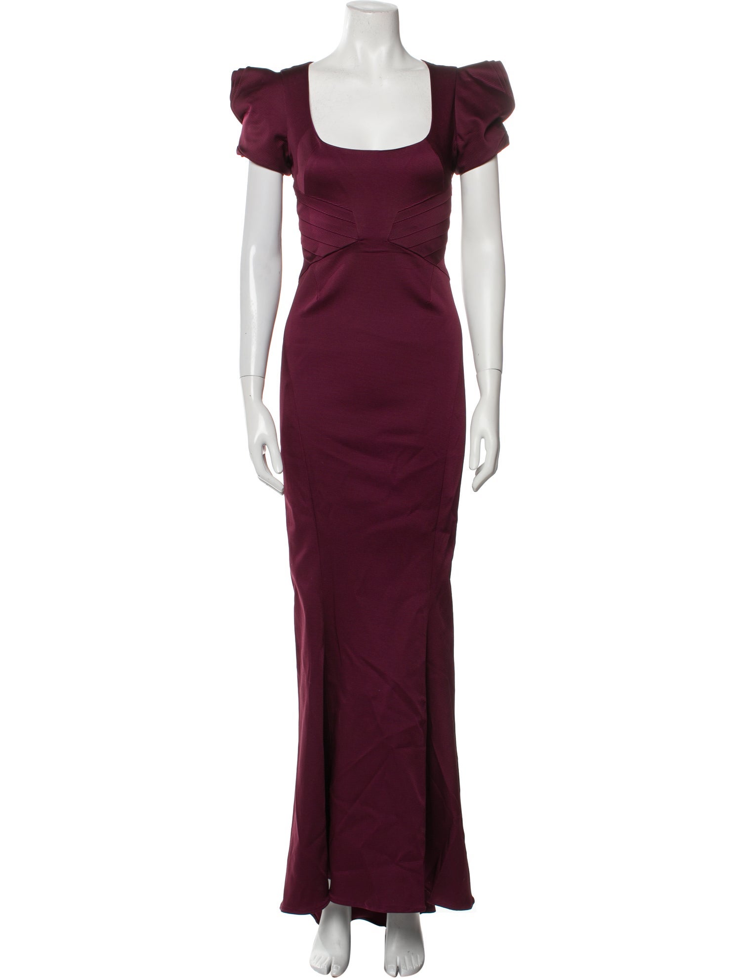 ZAC Zac Posen Square Neckline Long Dress w/ Tags