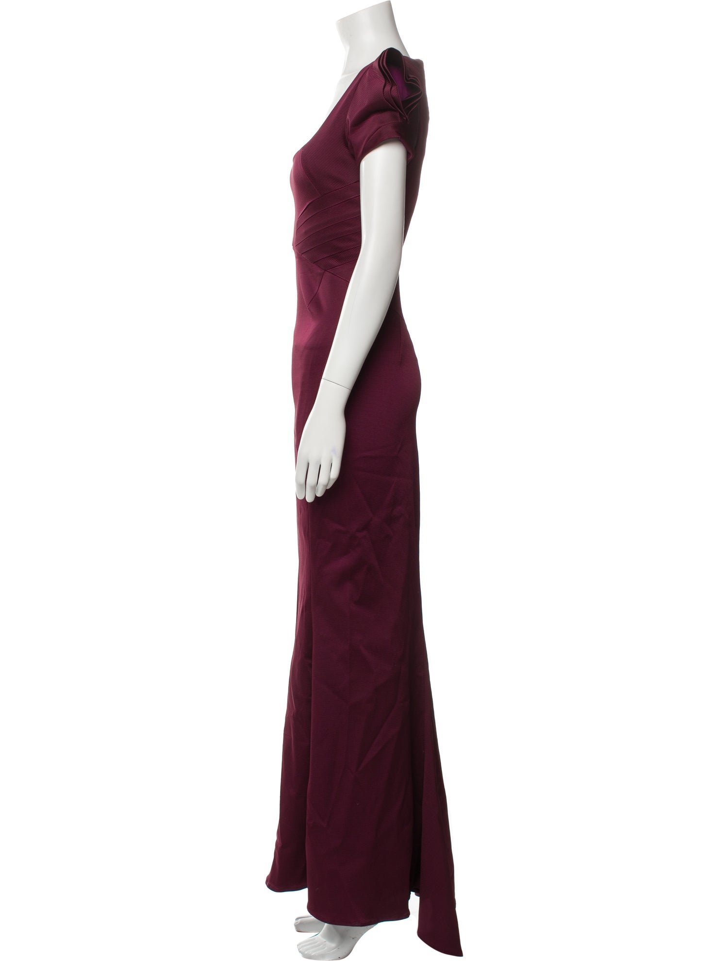 ZAC Zac Posen Square Neckline Long Dress w/ Tags