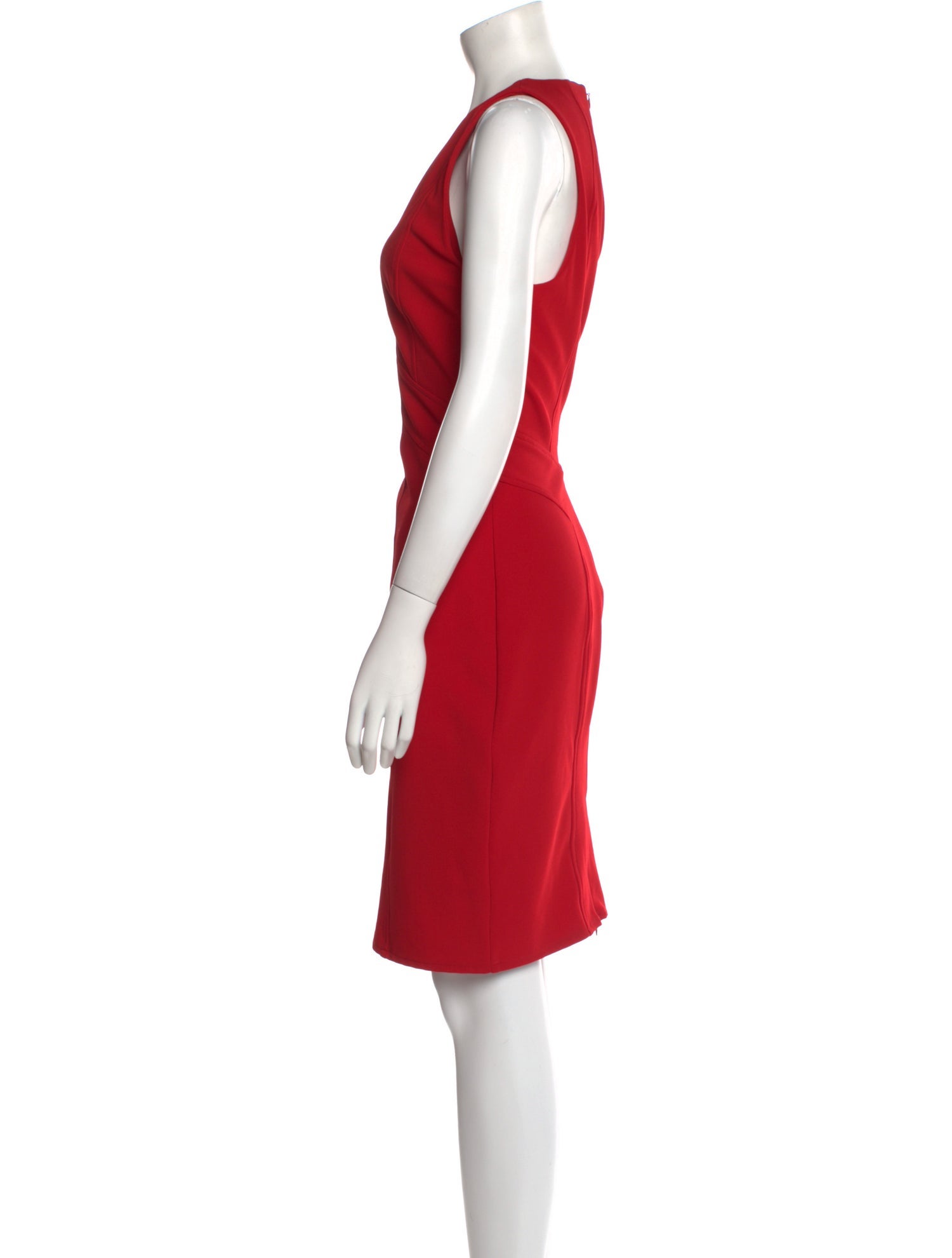 ZAC Zac Posen V-Neck Knee-Length Dress