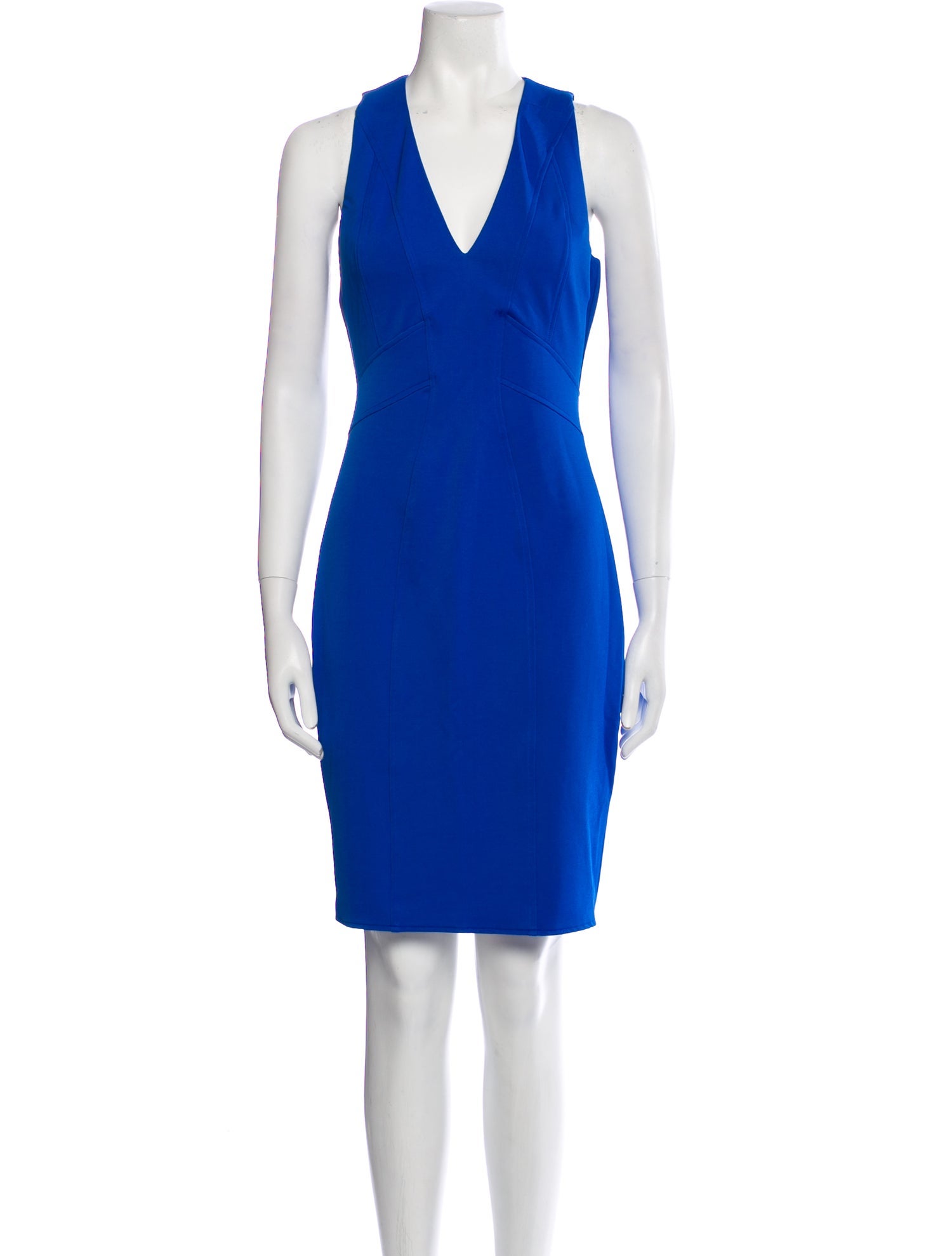 ZAC Zac Posen V-Neck Knee-Length Dress