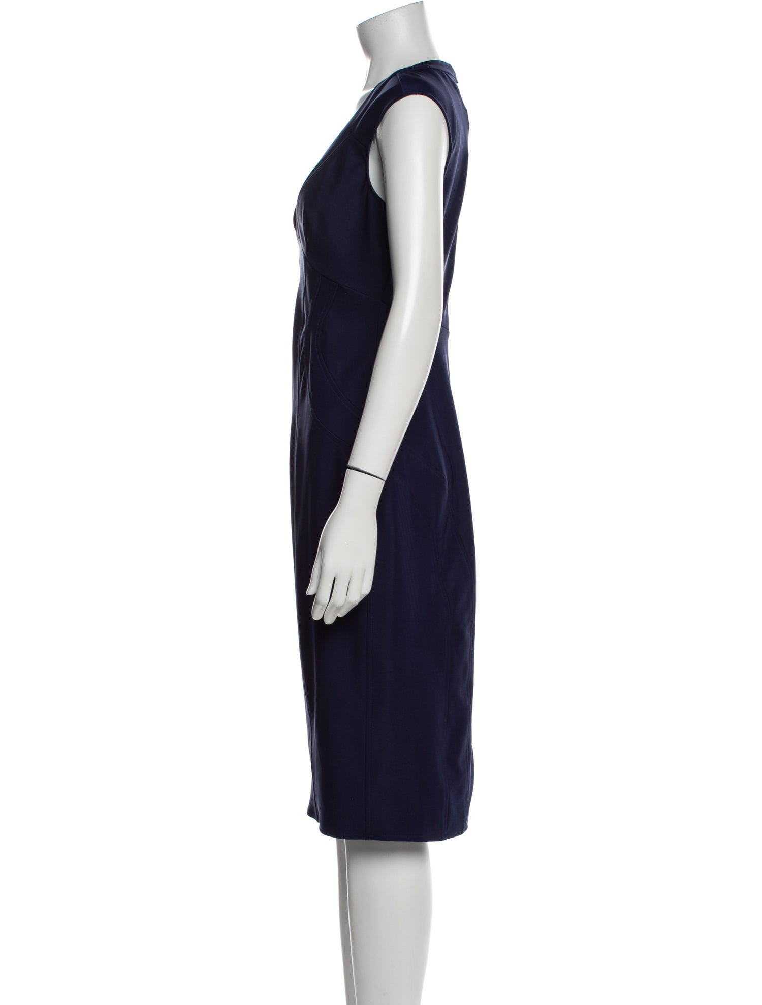 ZAC Zac Posen V-Neck Midi Length Dress w/ Tags