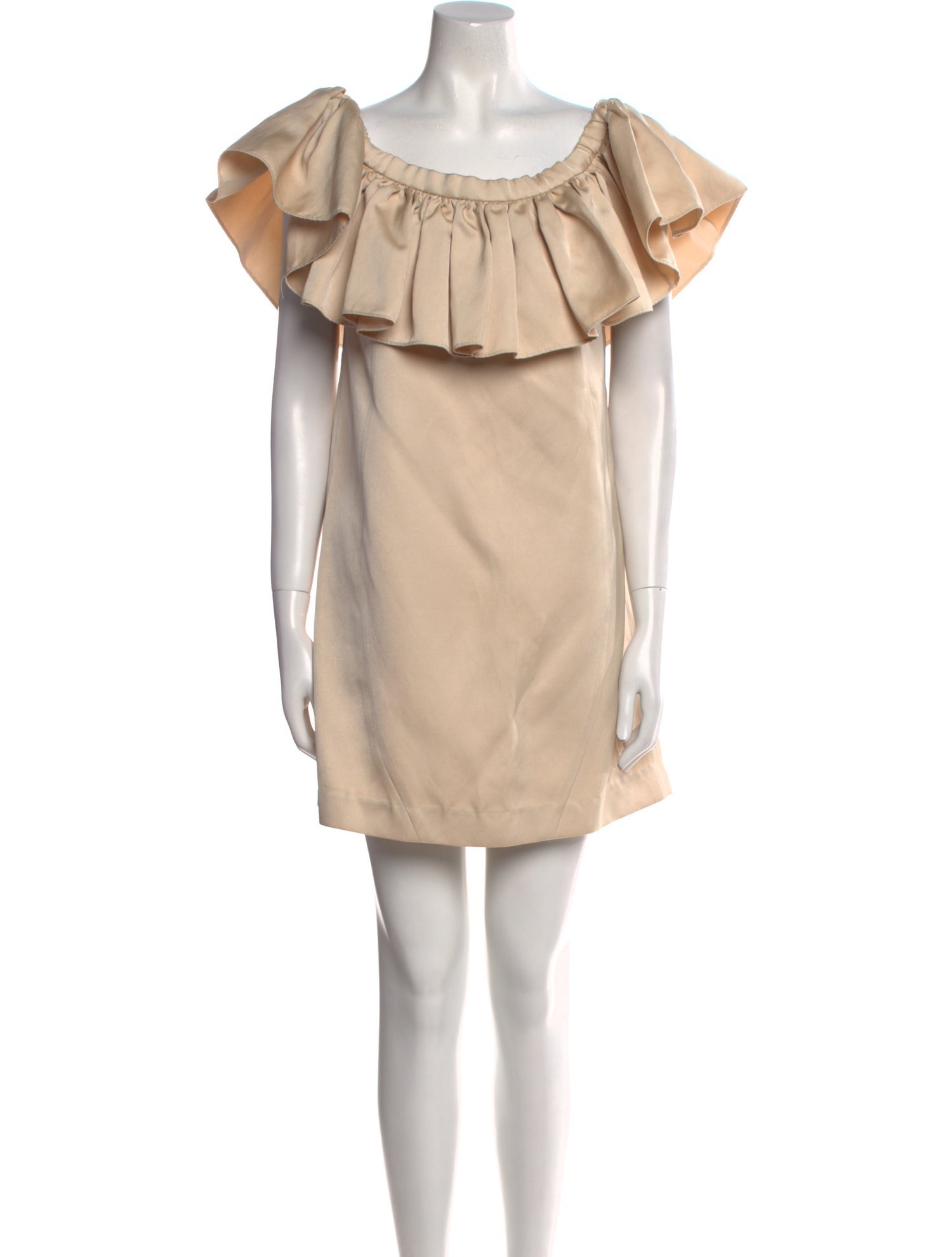 ZAC Zac Posen Scoop Neck Mini Dress