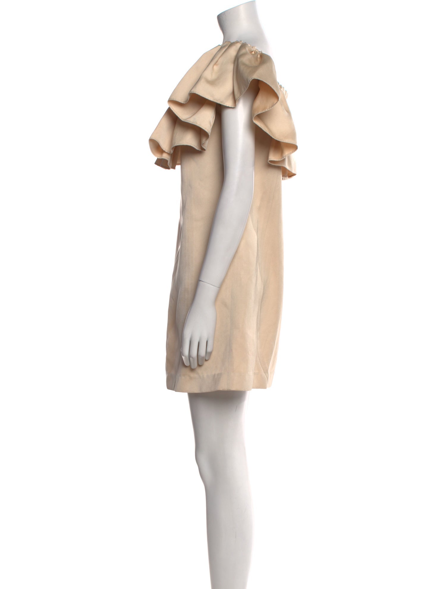 ZAC Zac Posen Scoop Neck Mini Dress