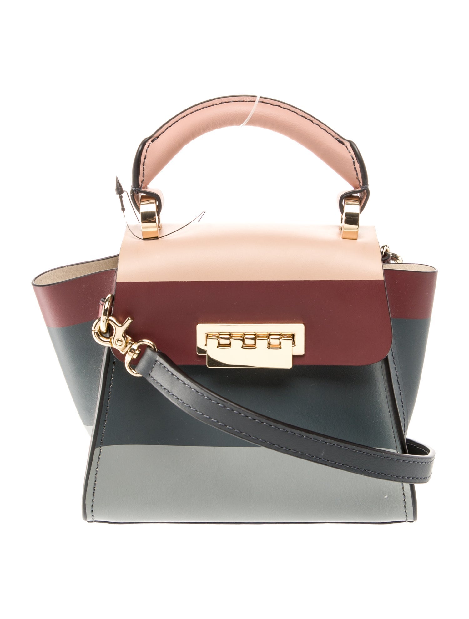 ZAC Zac Posen Leather Top Handle Bag w/ Tags