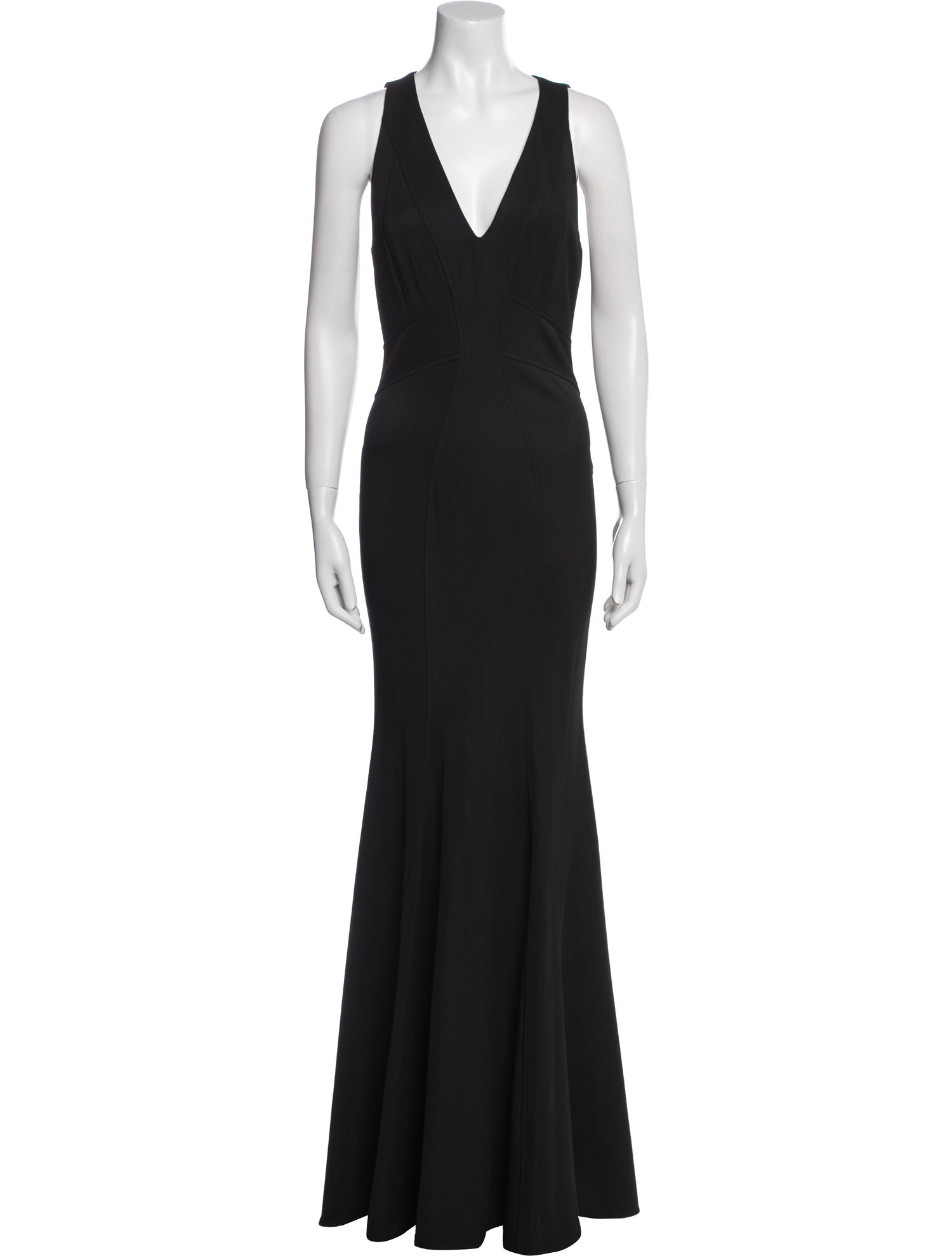 ZAC Zac Posen V-Neck Long Dress w/ Tags