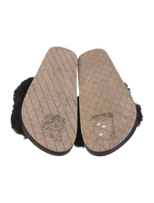 ZAC Zac Posen Fur Slides