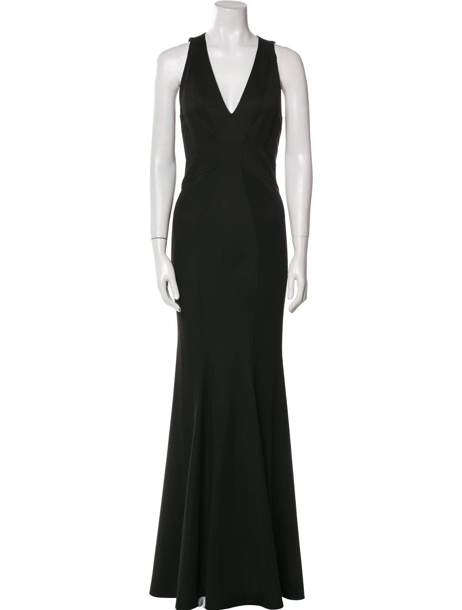 ZAC Zac Posen V-Neck Long Dress w/ Tags