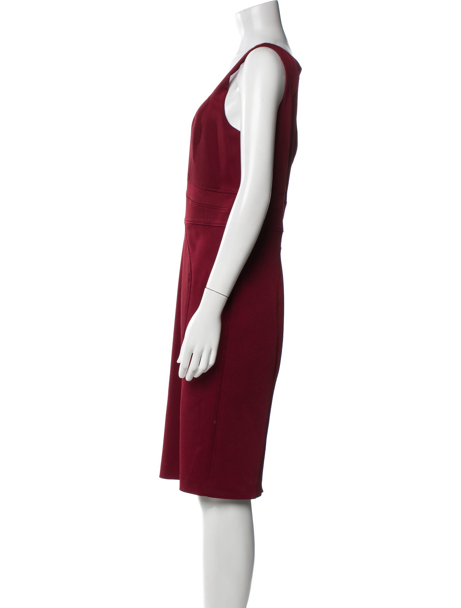 ZAC Zac Posen V-Neck Knee-Length Dress