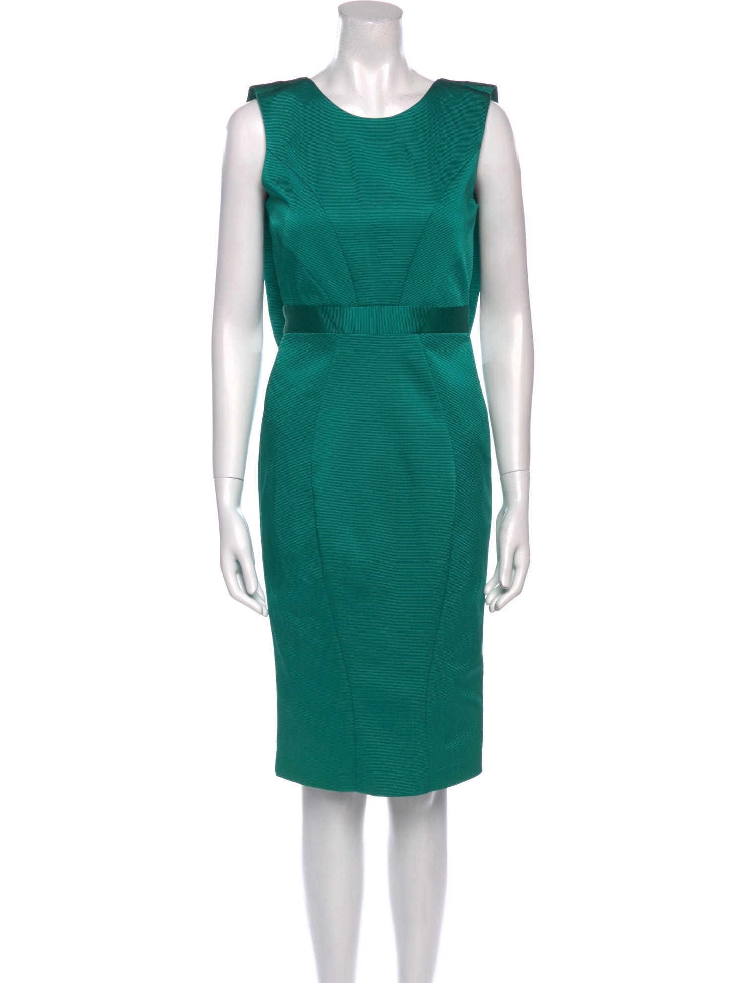 ZAC Zac Posen Scoop Neck Knee-Length Dress