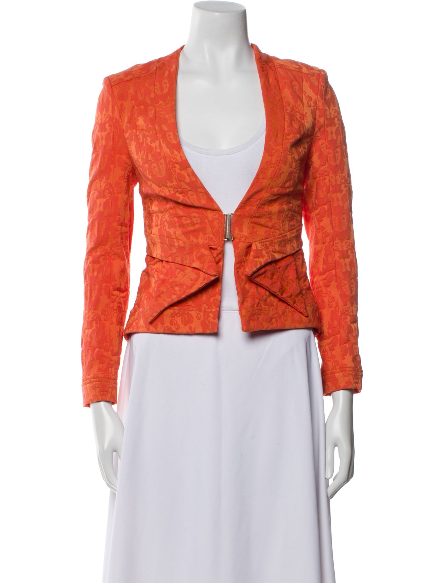 ZAC Zac Posen Floral Print Jacket